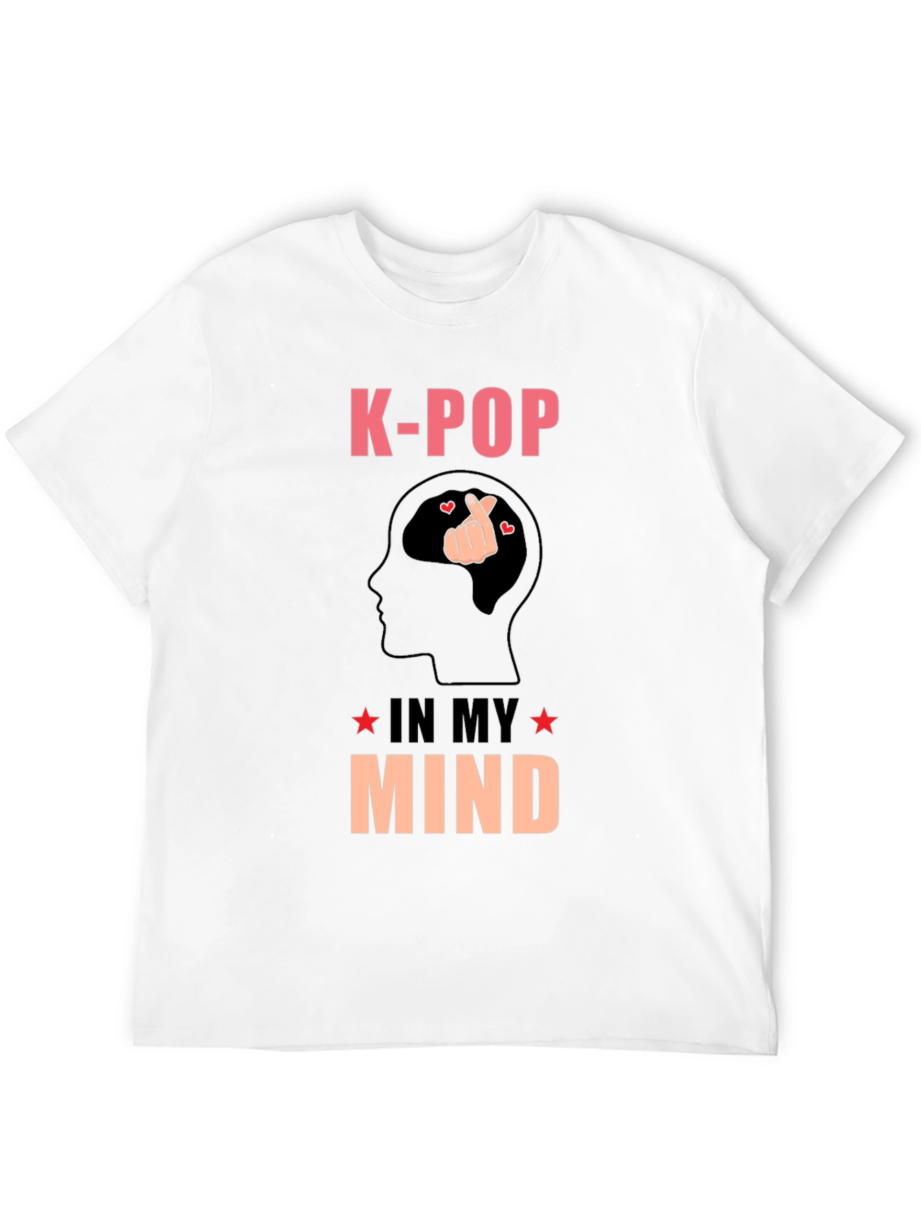 K-POP In My Mind Graphic T-Shirt