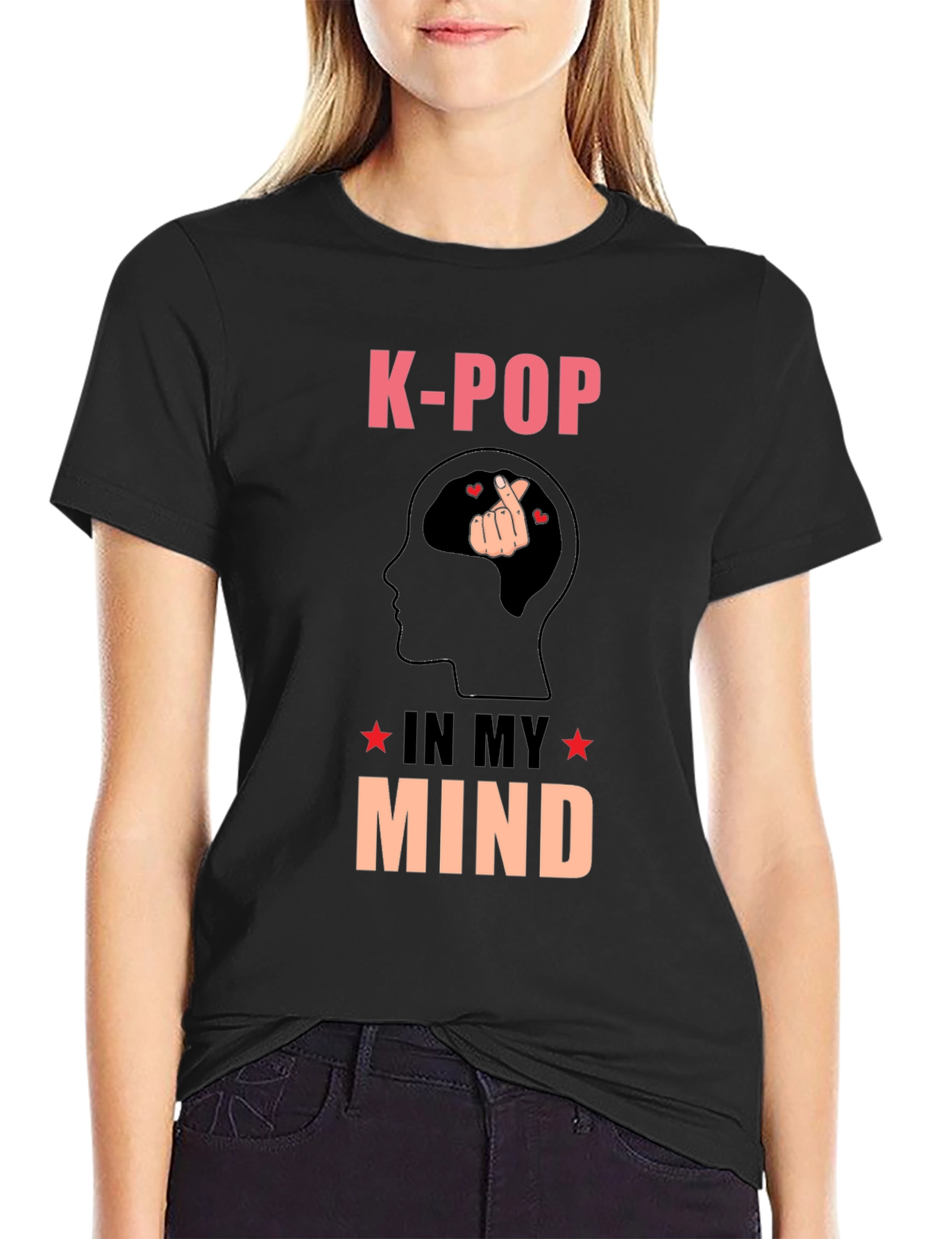 K-POP In My Mind Graphic T-Shirt