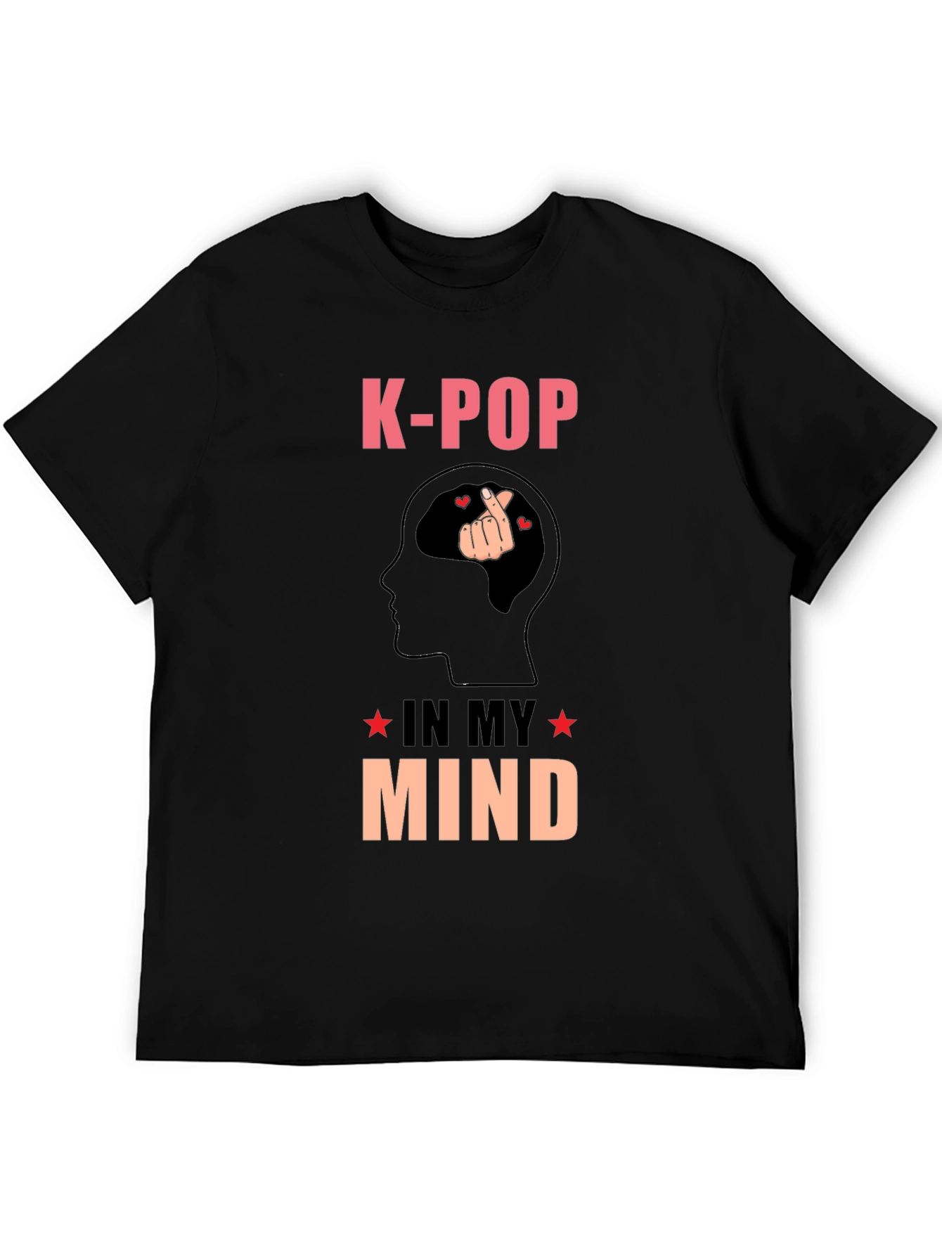 K-POP In My Mind Graphic T-Shirt