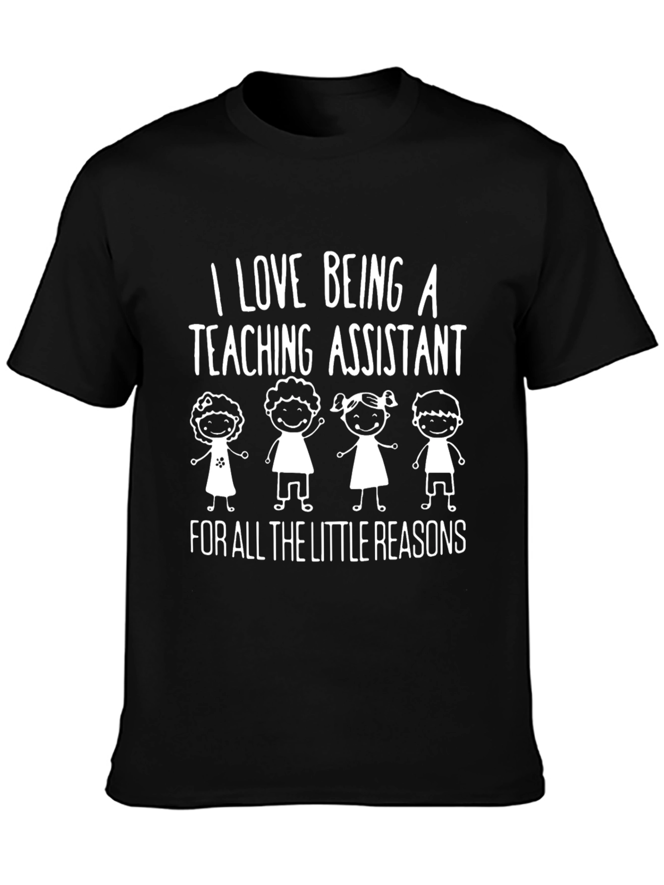 Teaching Assistant Love Graphic Tee