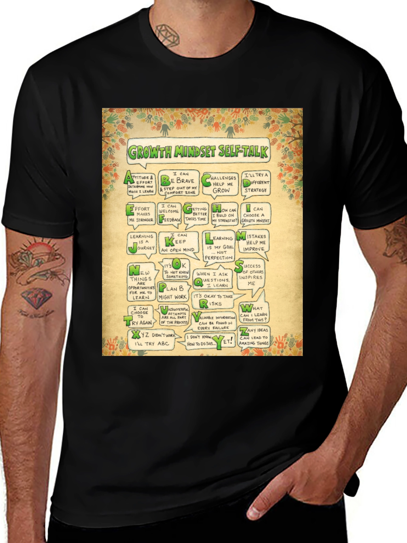 Growth Mindset Self-Talk T-Shirt