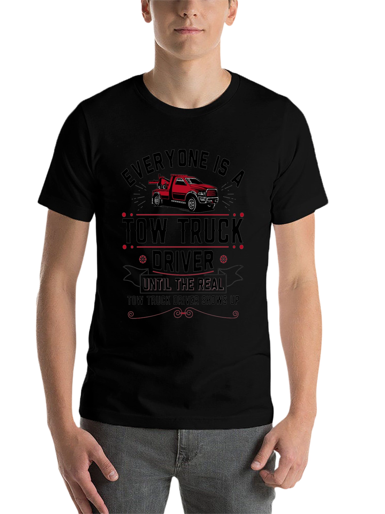 Tow Truck Driver Graphic Tee