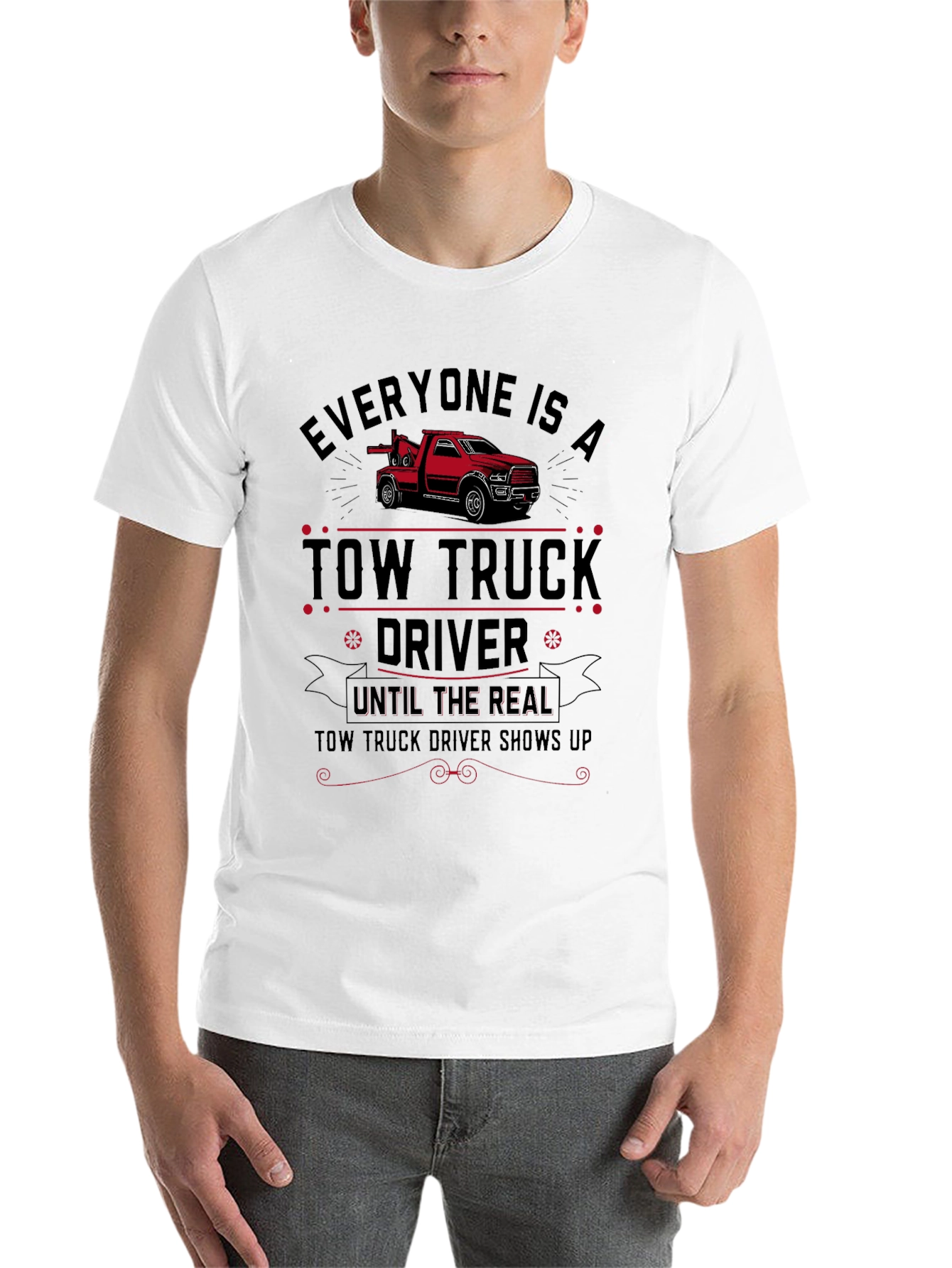 Tow Truck Driver Graphic Tee