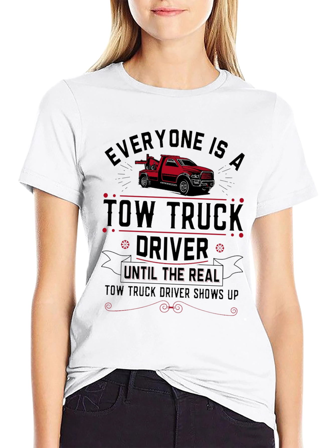 Tow Truck Driver Graphic Tee
