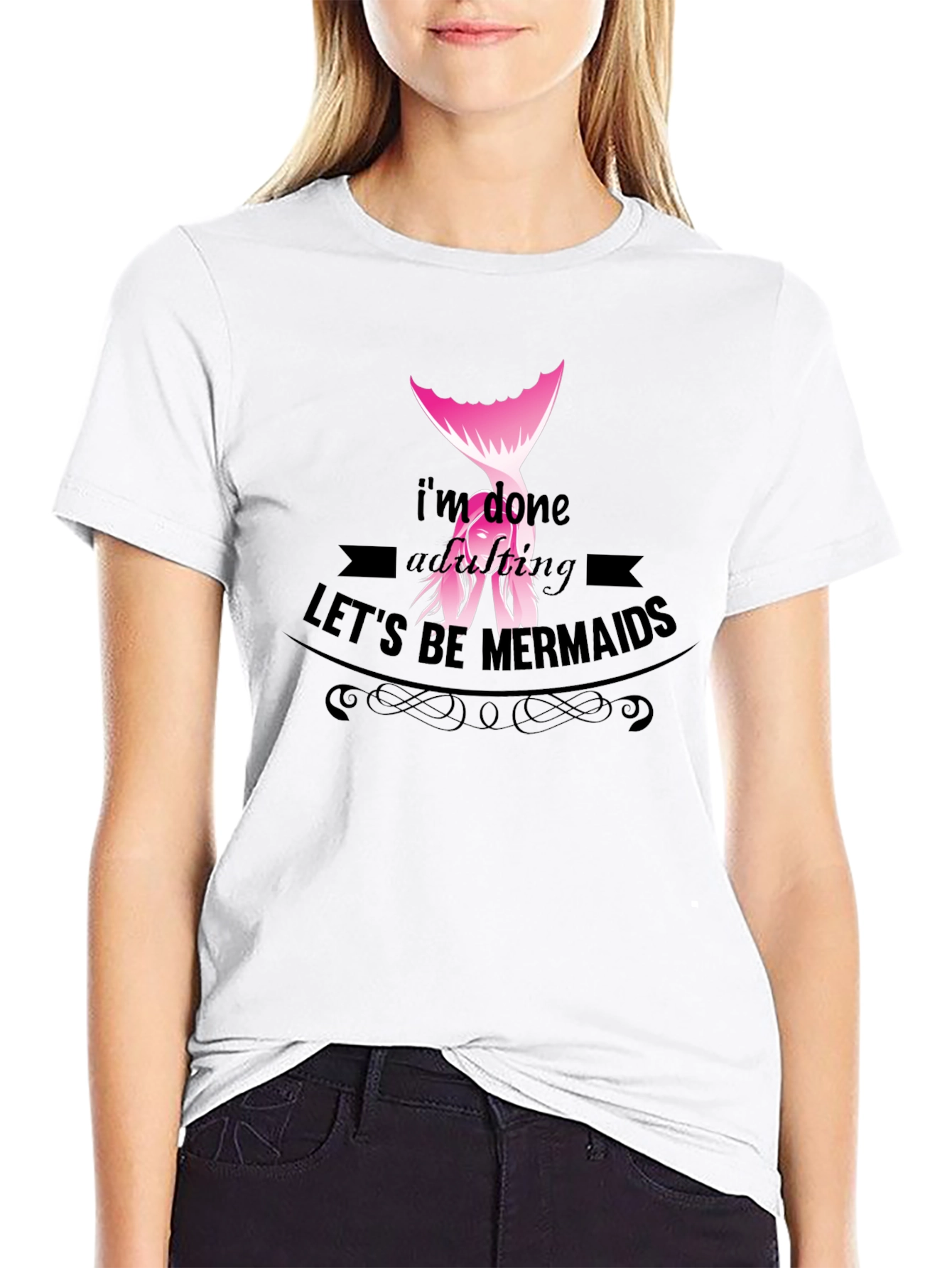 Mermaid Graphic Tee - Lets Be Mermaids