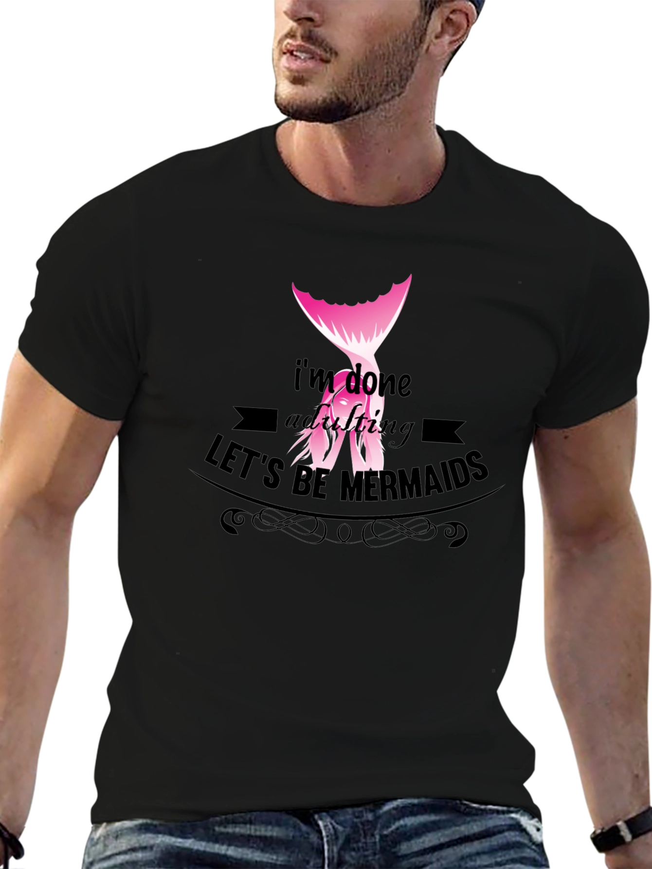 Mermaid Graphic Tee - Lets Be Mermaids