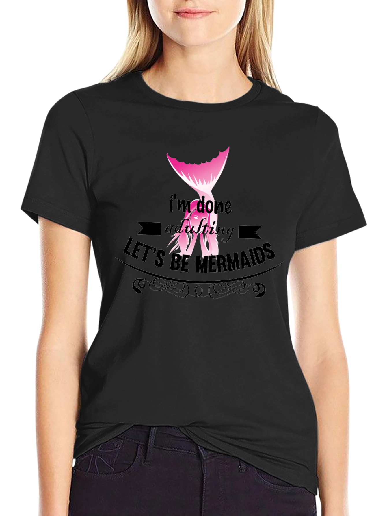 Mermaid Graphic Tee - Lets Be Mermaids