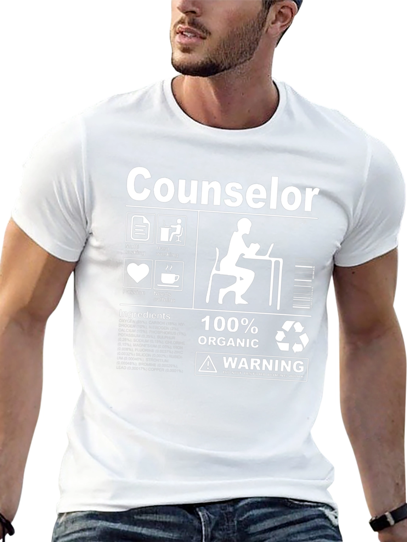 Counselor Organic Ingredients T-Shirt