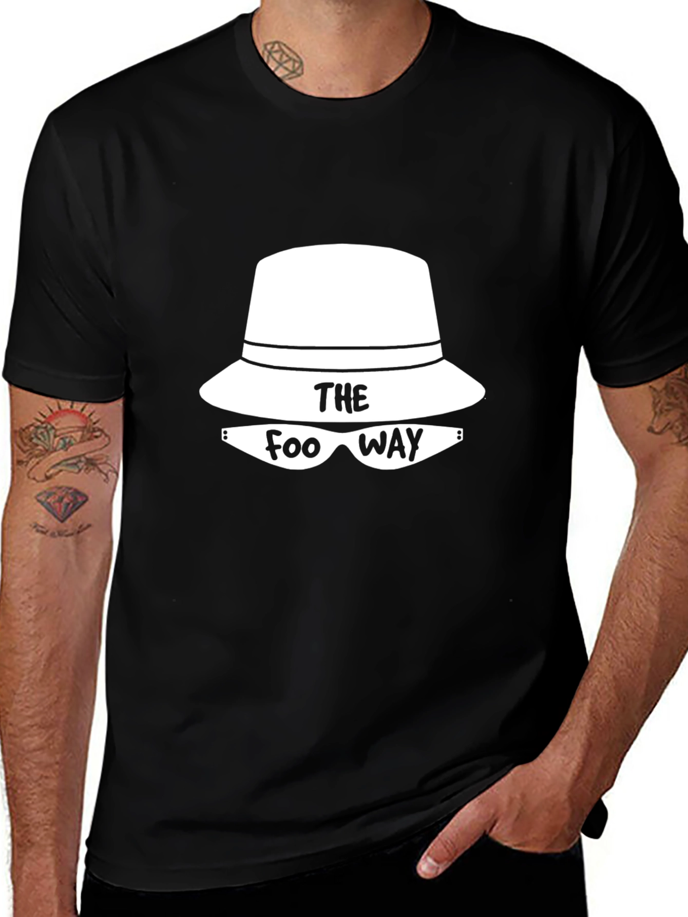 The Foo Way T-Shirt - Black Graphic Tee