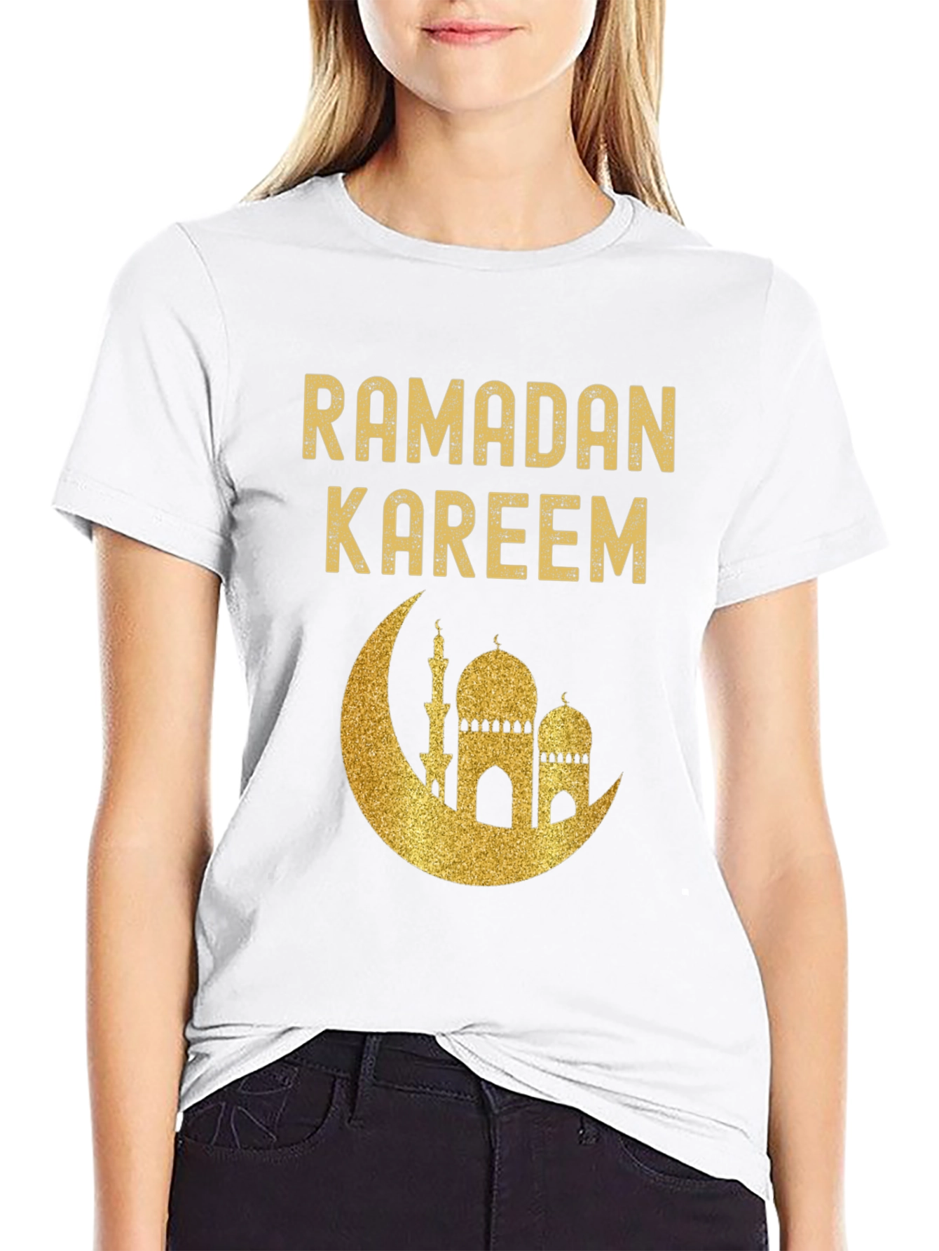 Ramadan Kareem Gold Graphic Tee