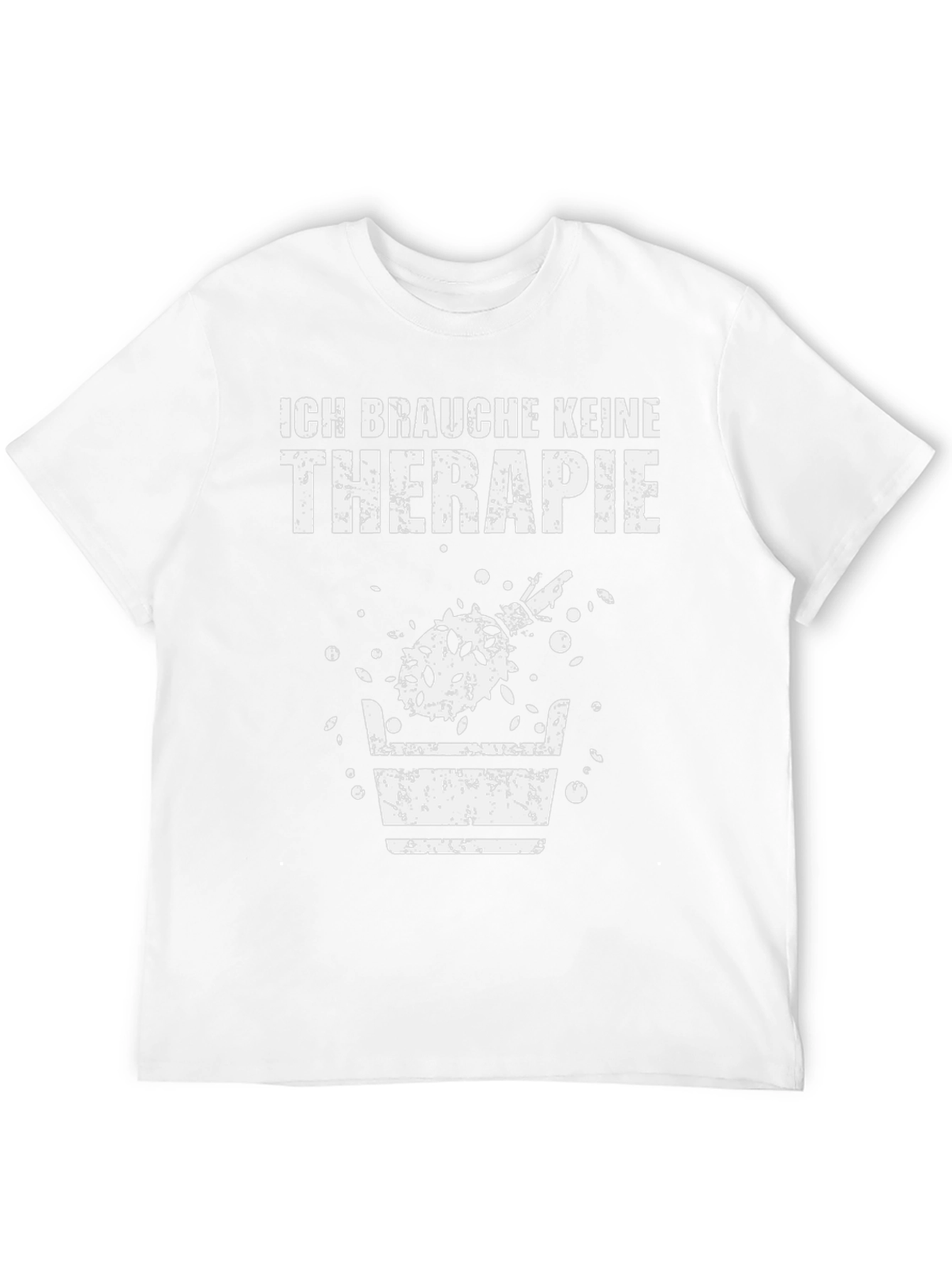 Ich Brauche Keine Therapie Beer T-Shirt