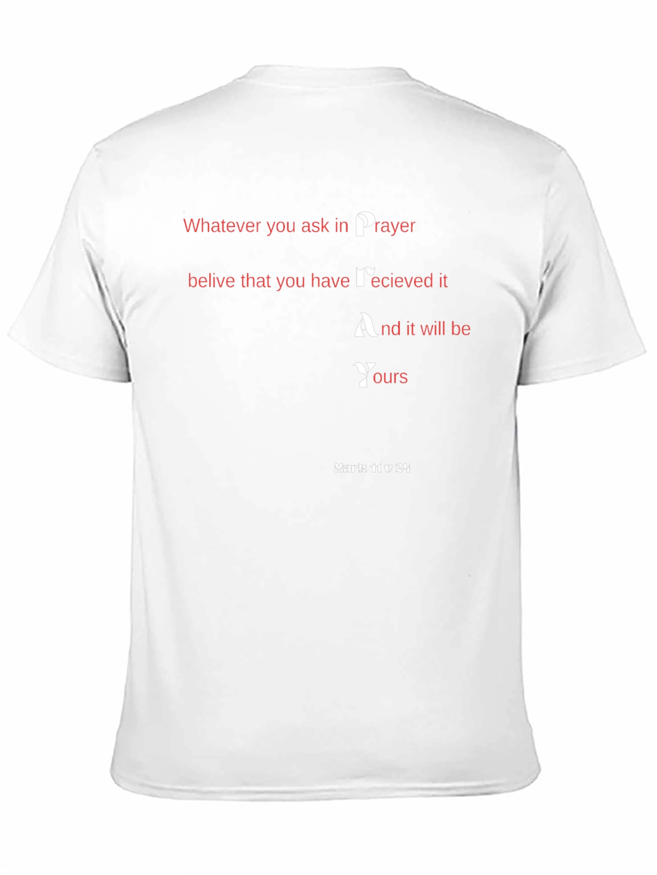 Pray T-Shirt - Christian Religious Tee