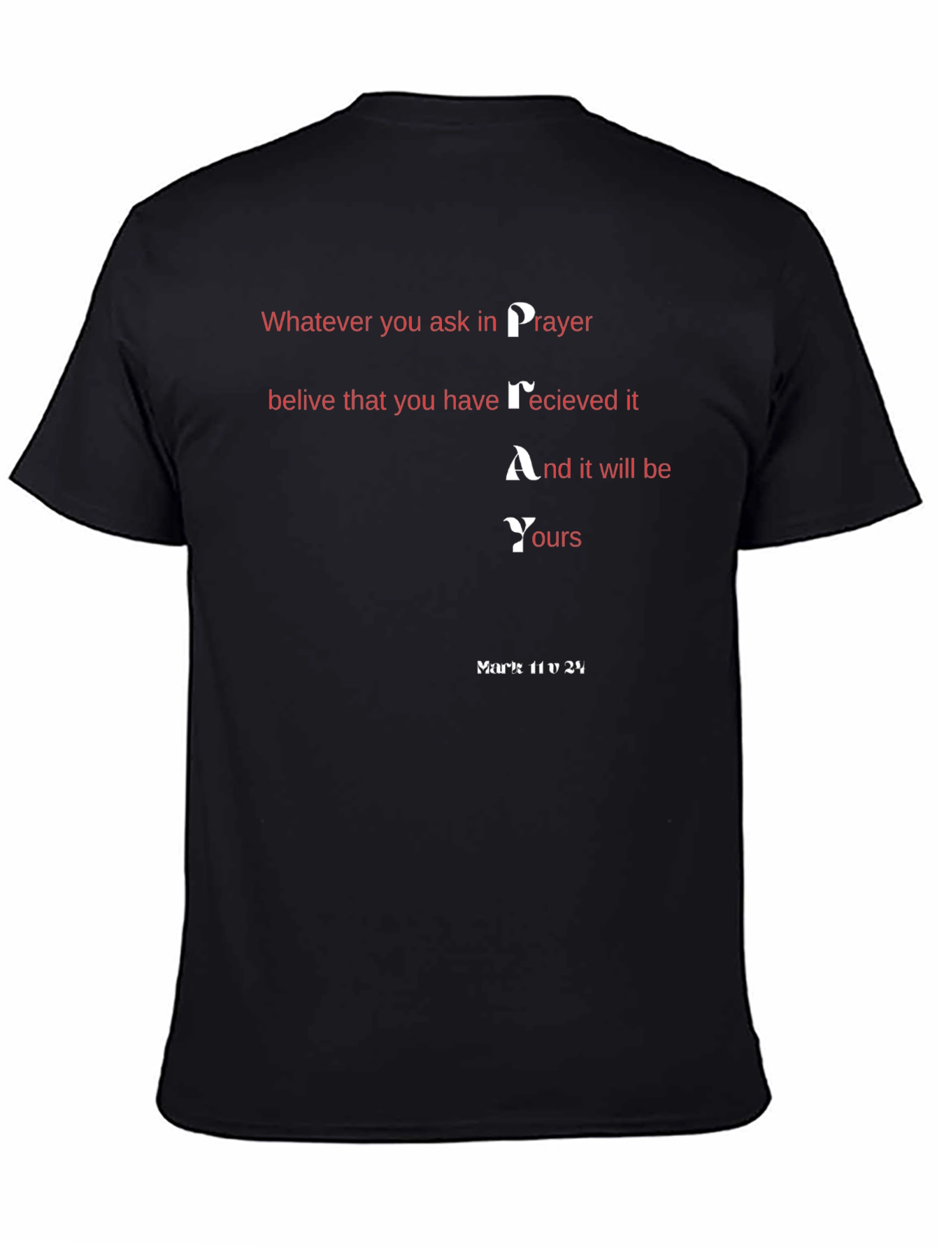 Pray T-Shirt - Christian Religious Tee