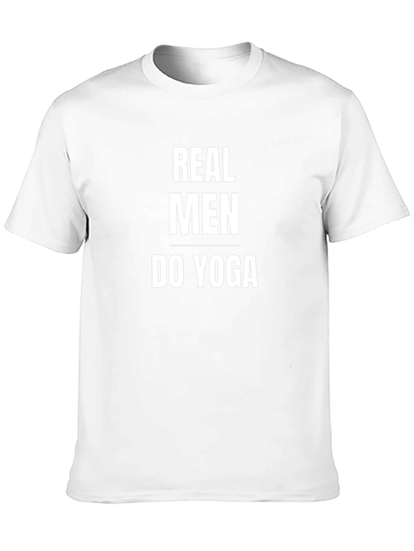 Real Men Do Yoga Graphic Tee