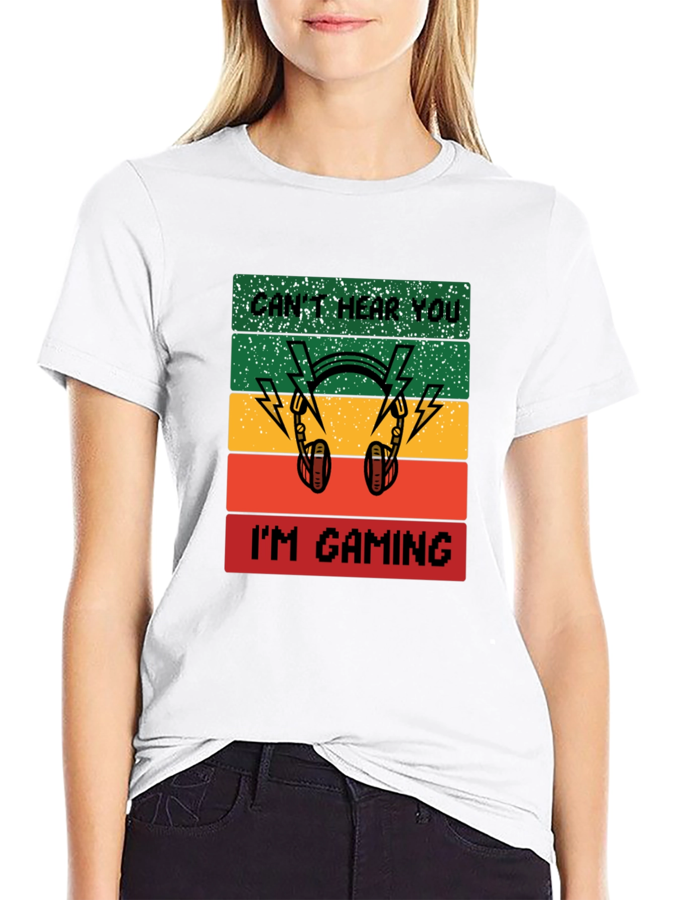 Cant Hear You Im Gaming T-Shirt