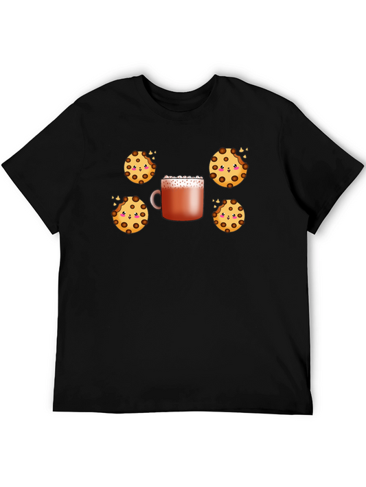Cookies and Cocoa Black T-Shirt