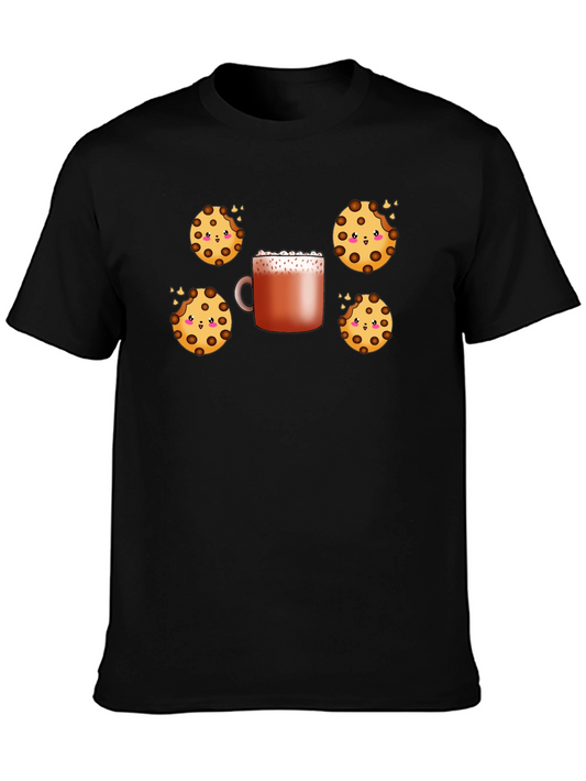 Cookies and Cocoa Black T-Shirt
