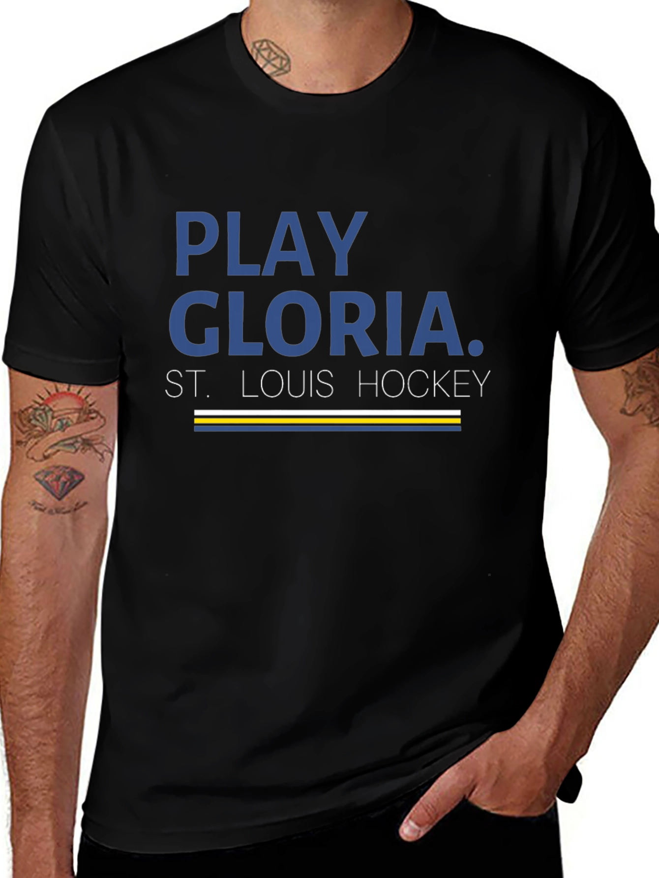 Play Gloria St. Louis Hockey T-Shirt
