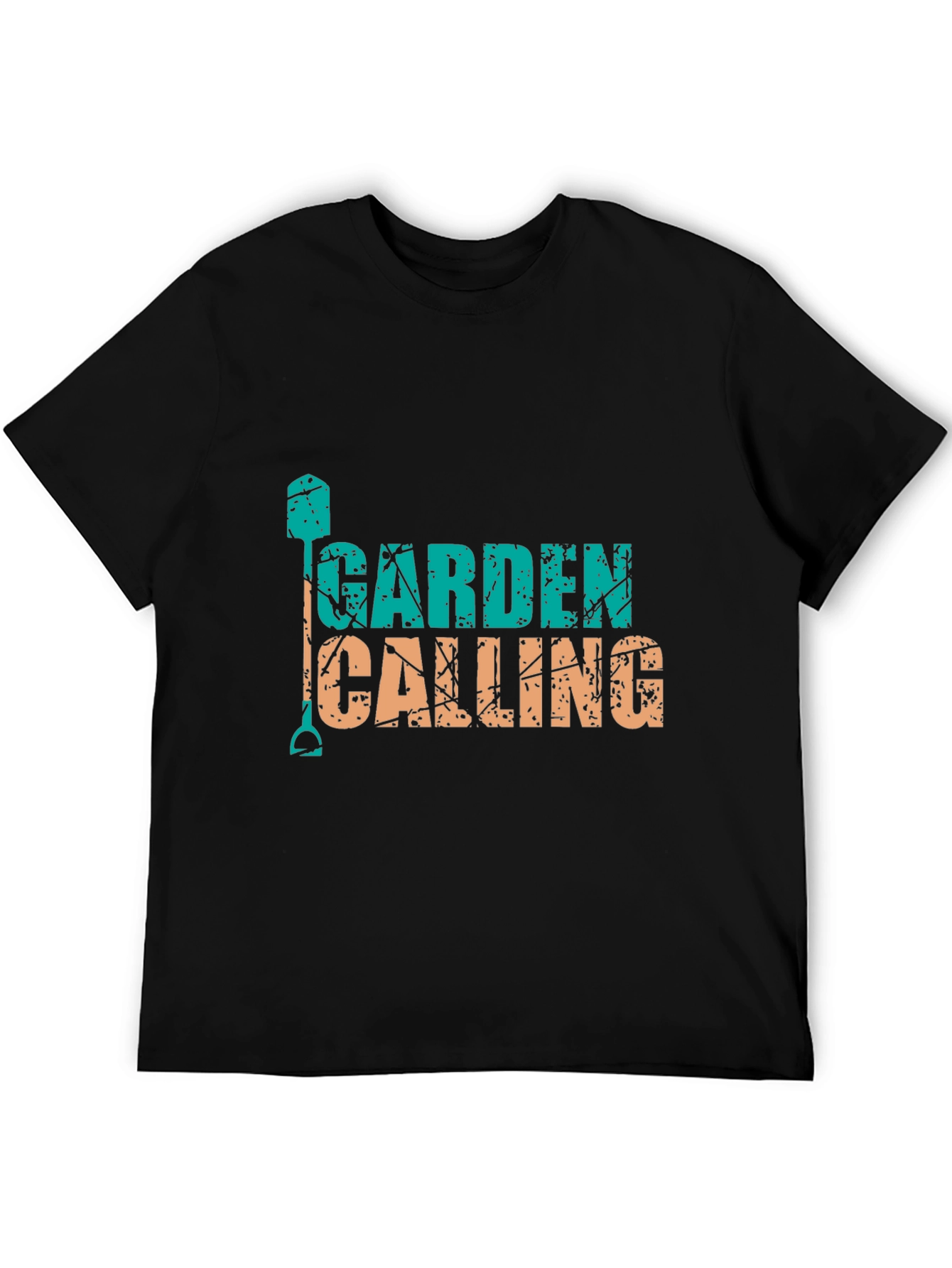 Garden Calling Black Tee