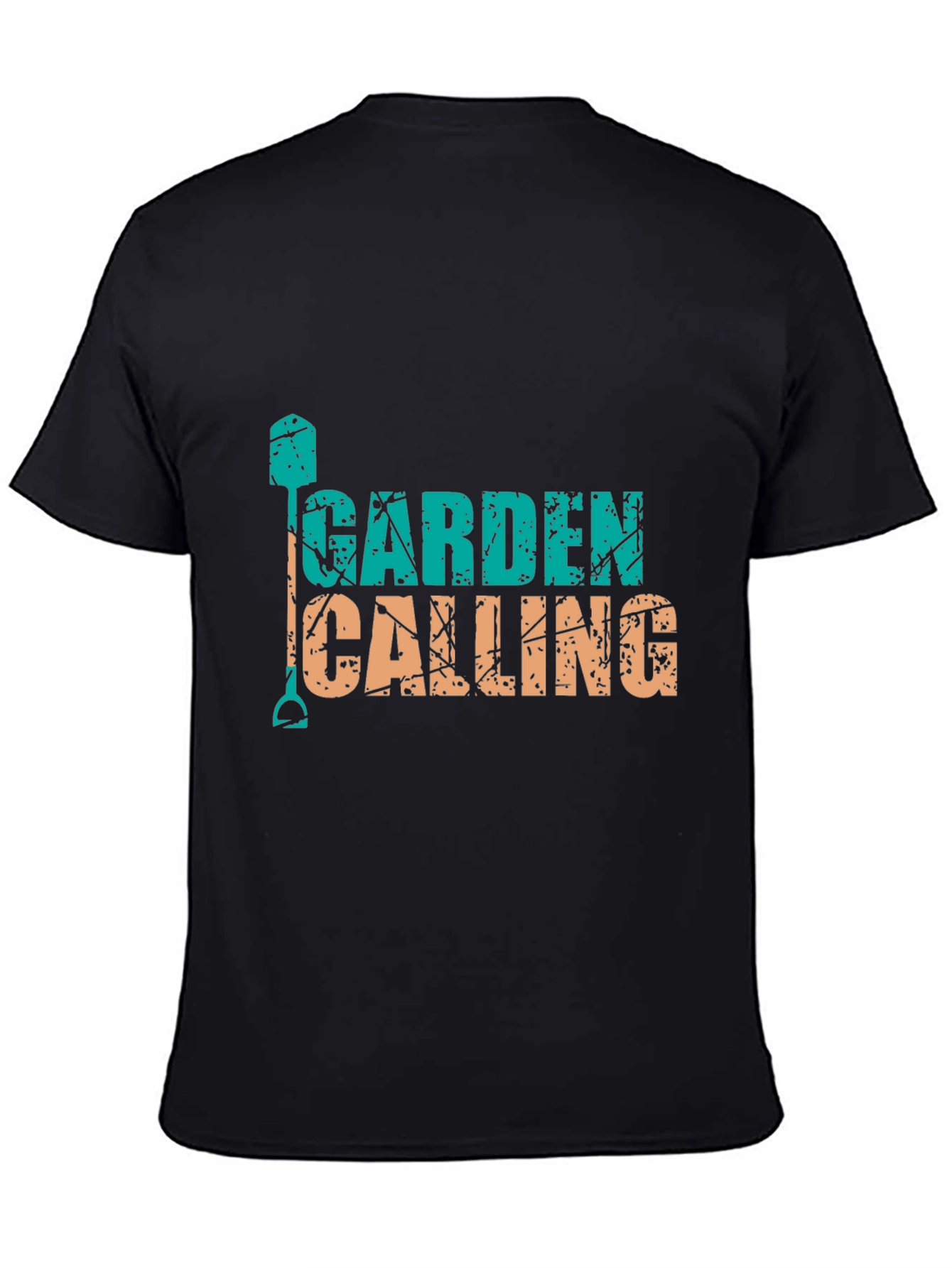 Garden Calling Black Tee
