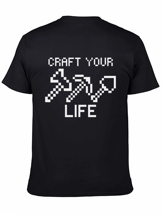 Craft Your Life Gamer T-Shirt - Black