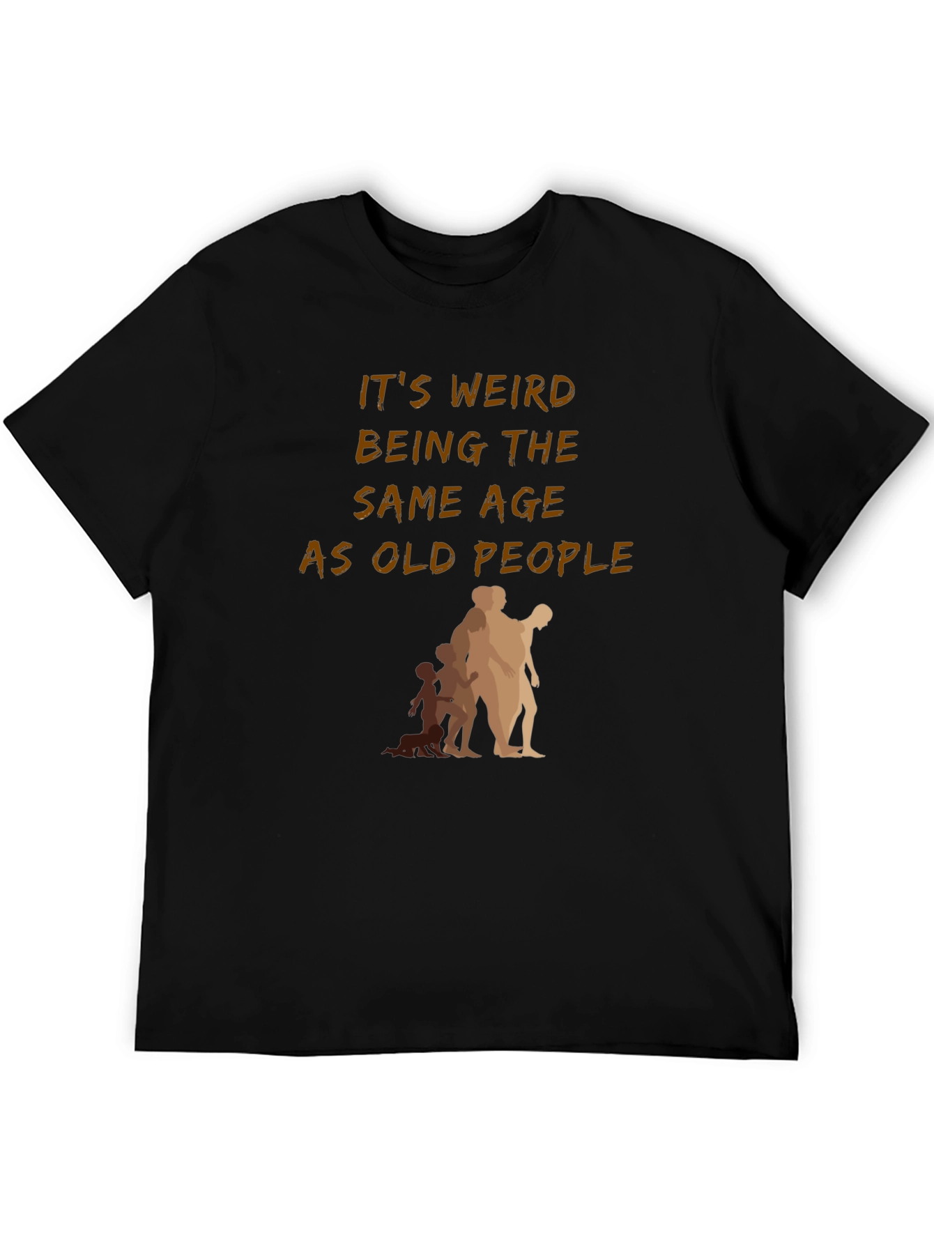 Funny Old People Graphic T-Shirt