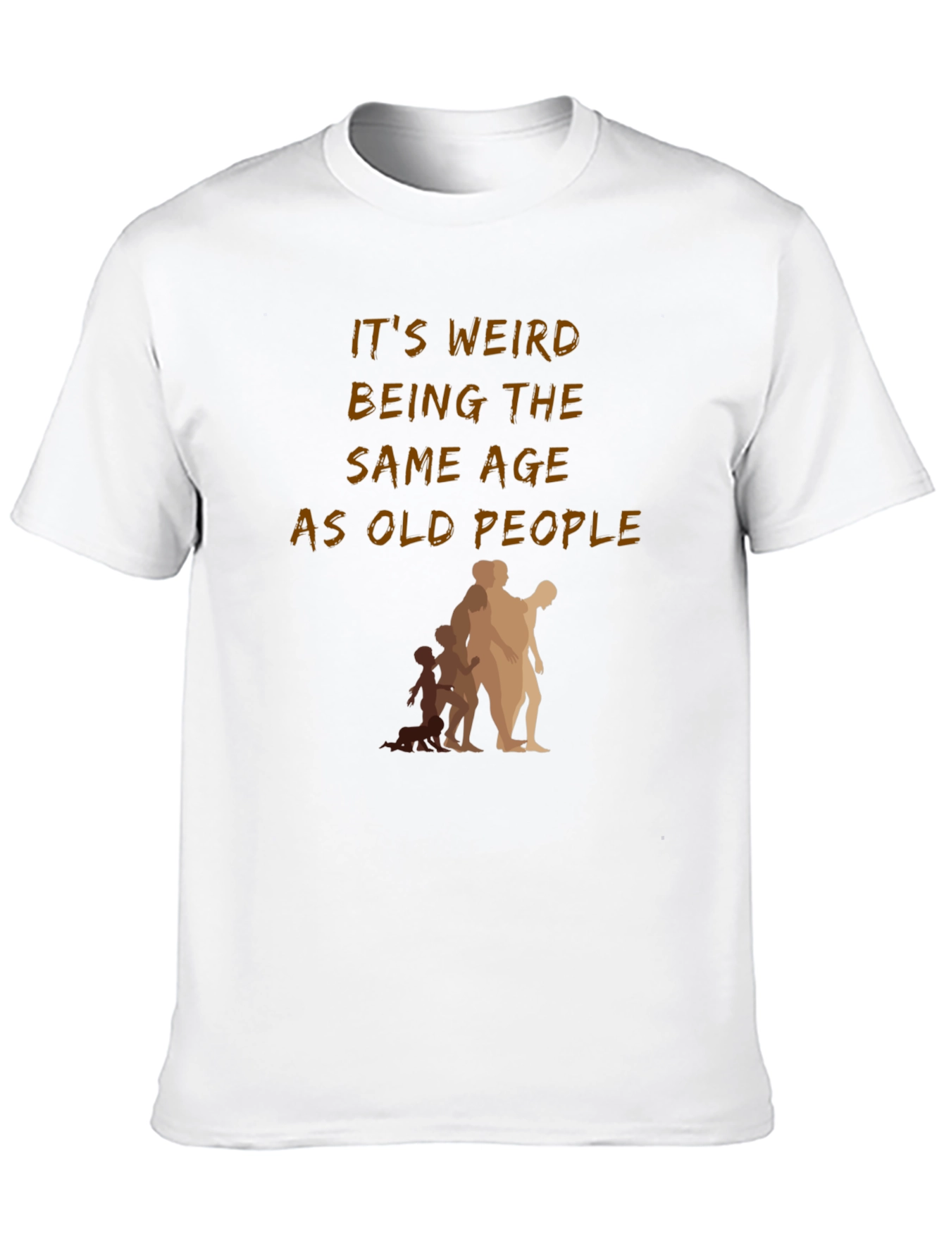 Funny Old People Graphic T-Shirt