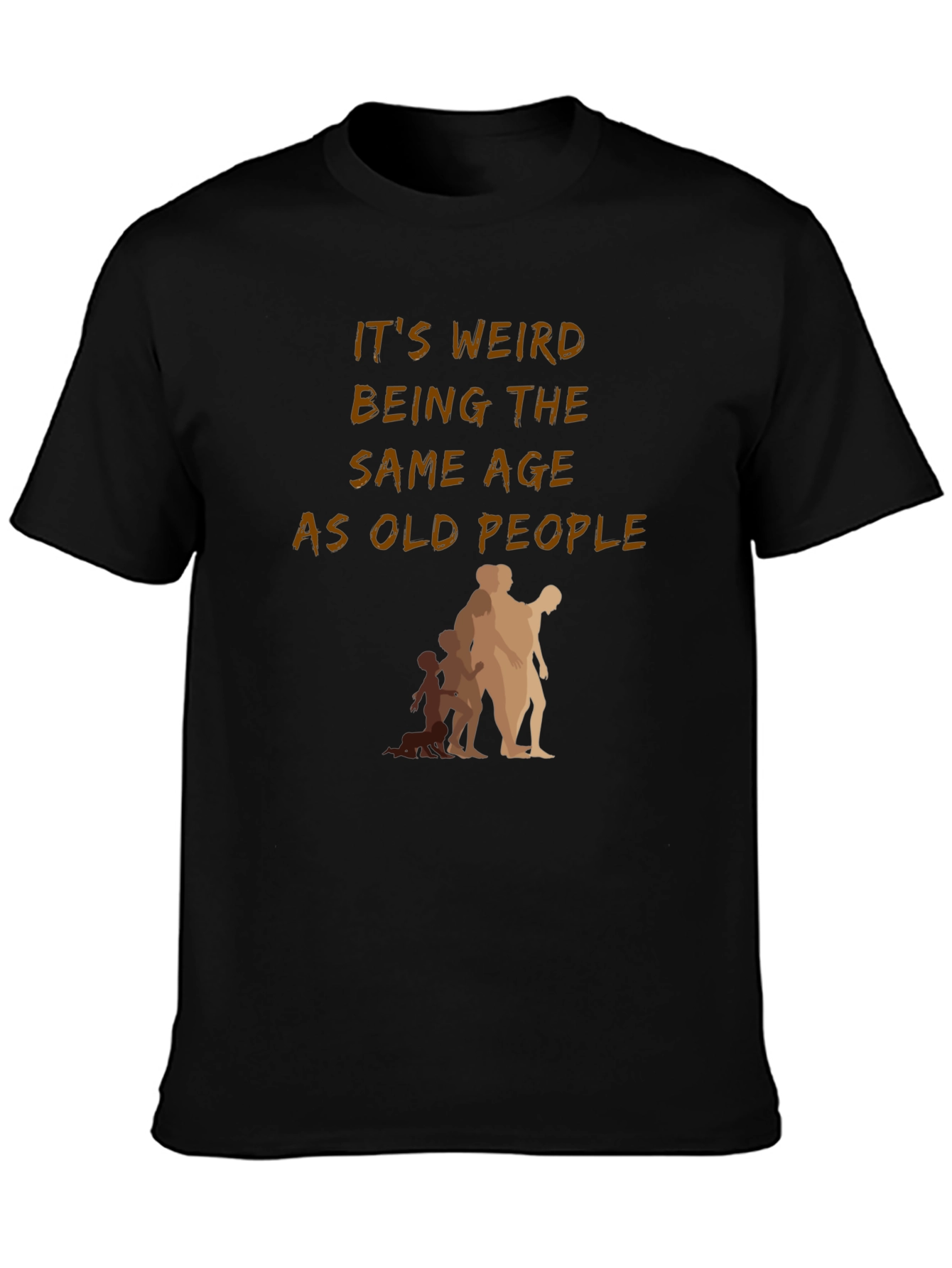 Funny Old People Graphic T-Shirt