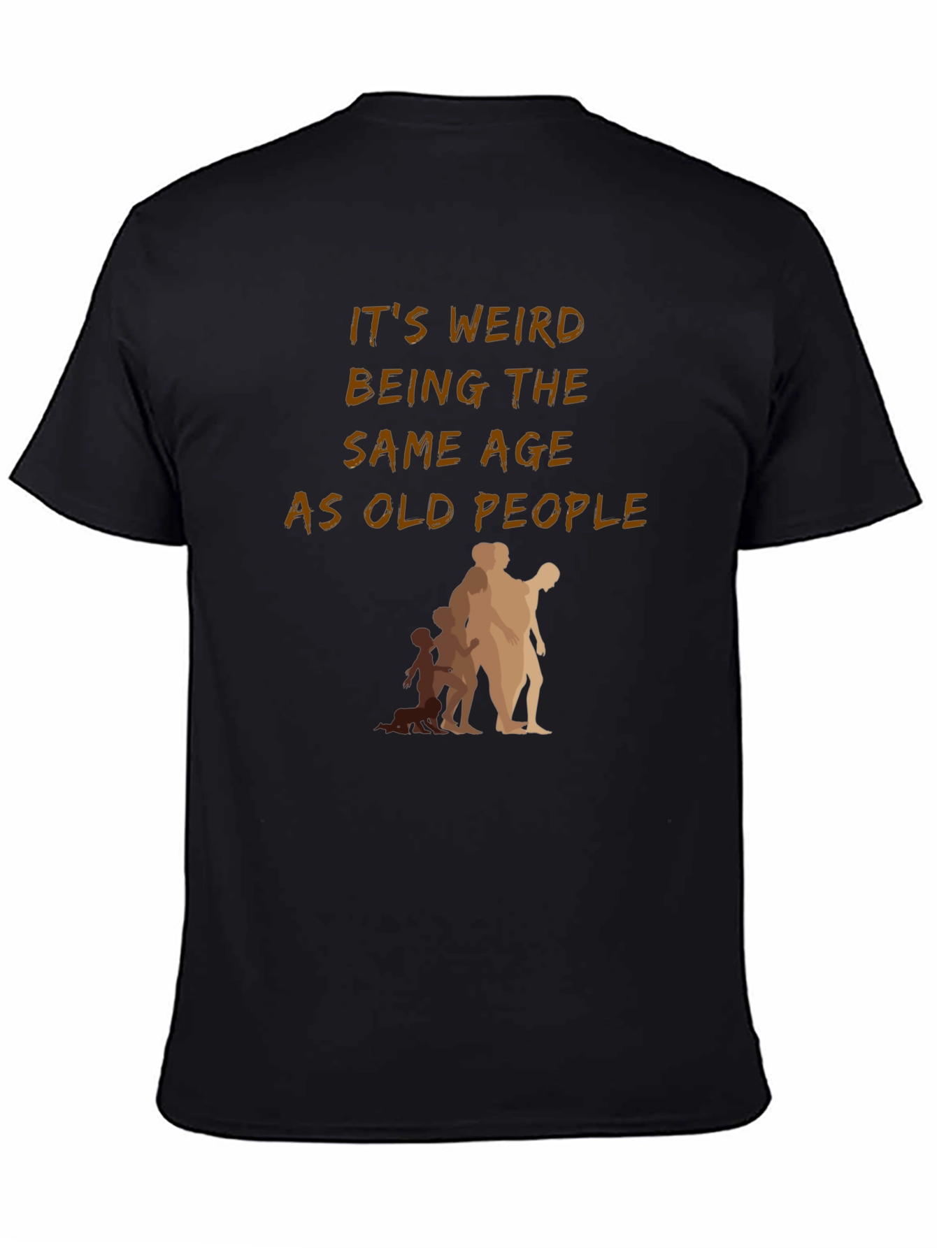 Funny Old People Graphic T-Shirt