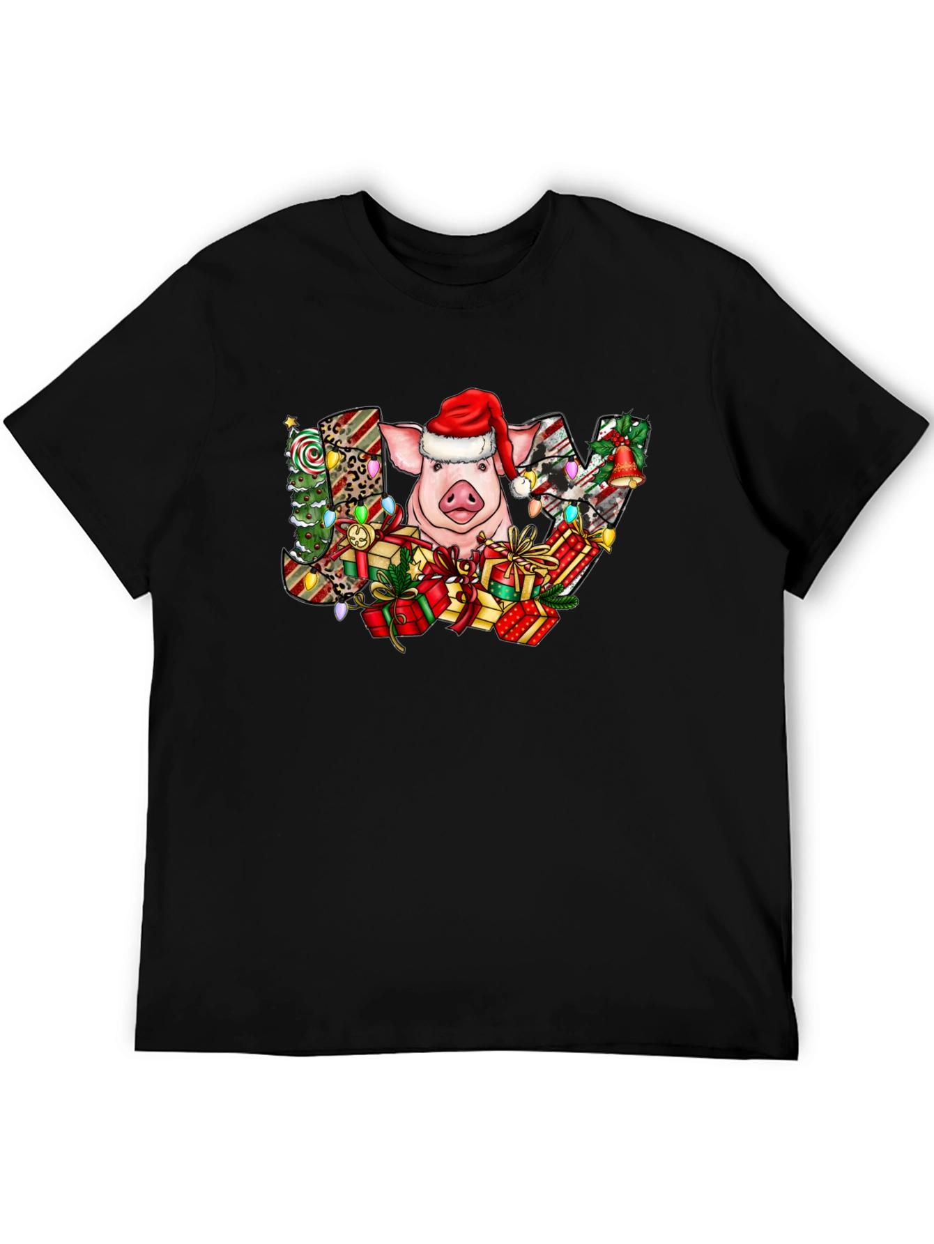 Festive Christmas Pig T-Shirt