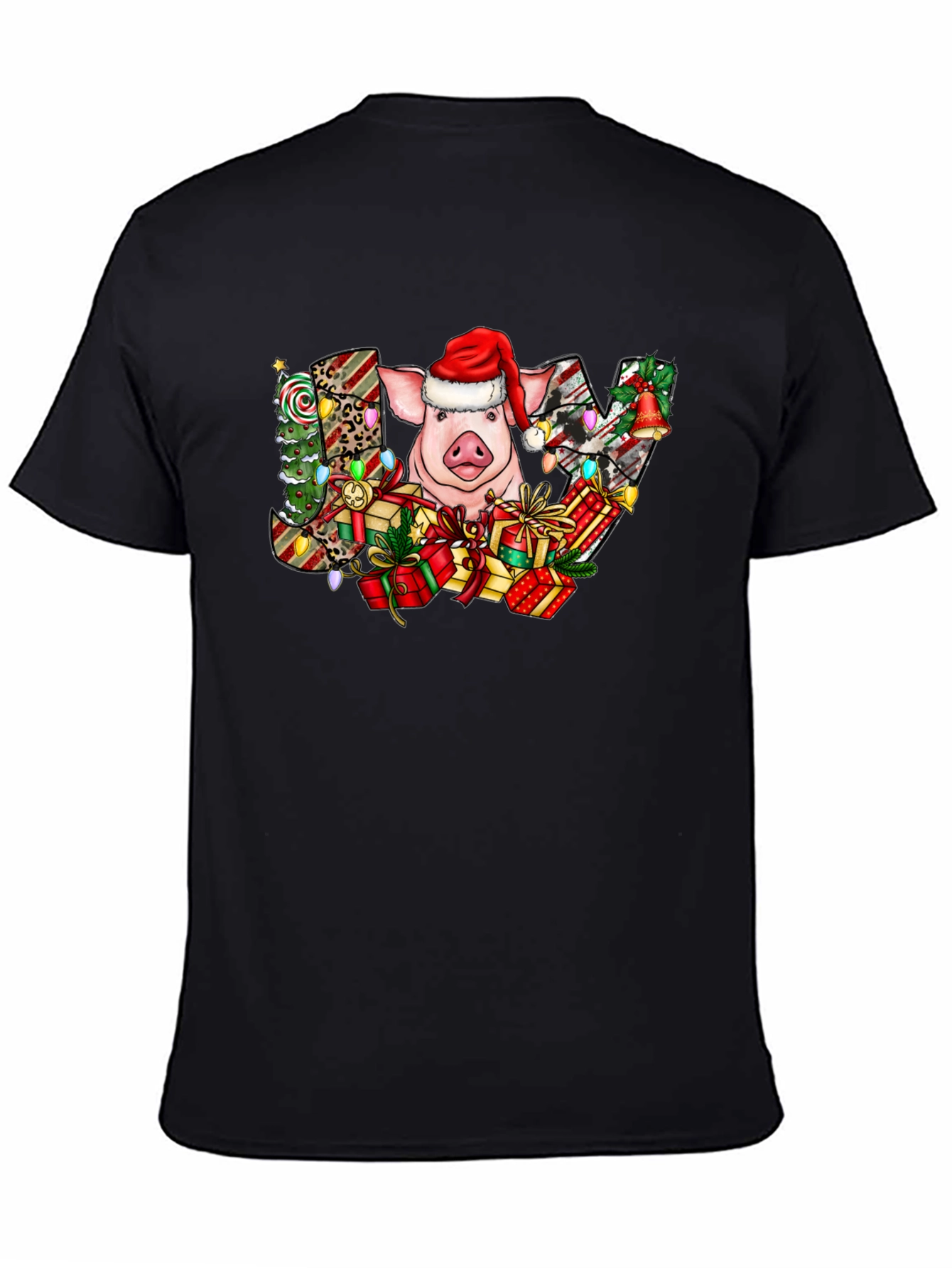 Festive Christmas Pig T-Shirt