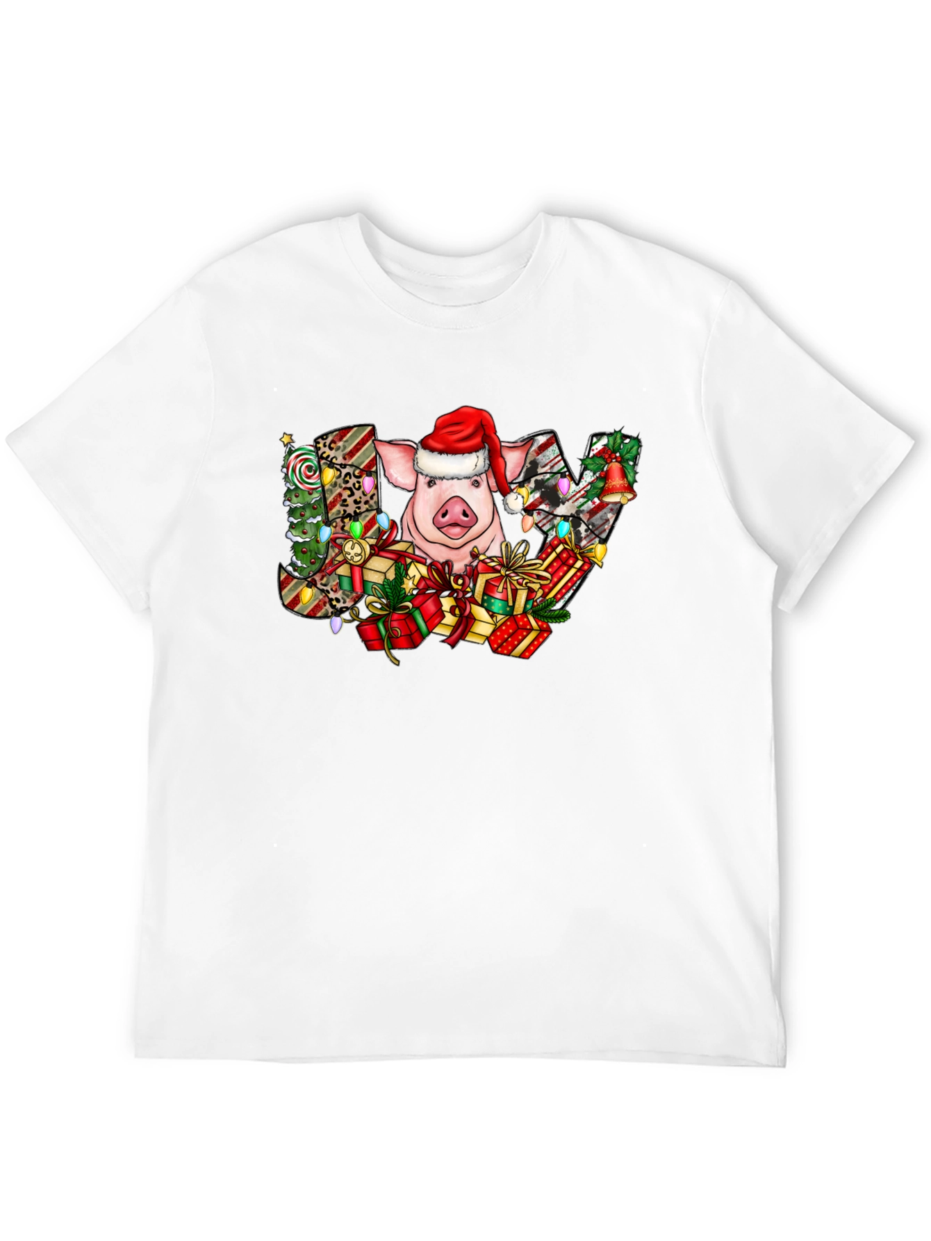 Festive Christmas Pig T-Shirt