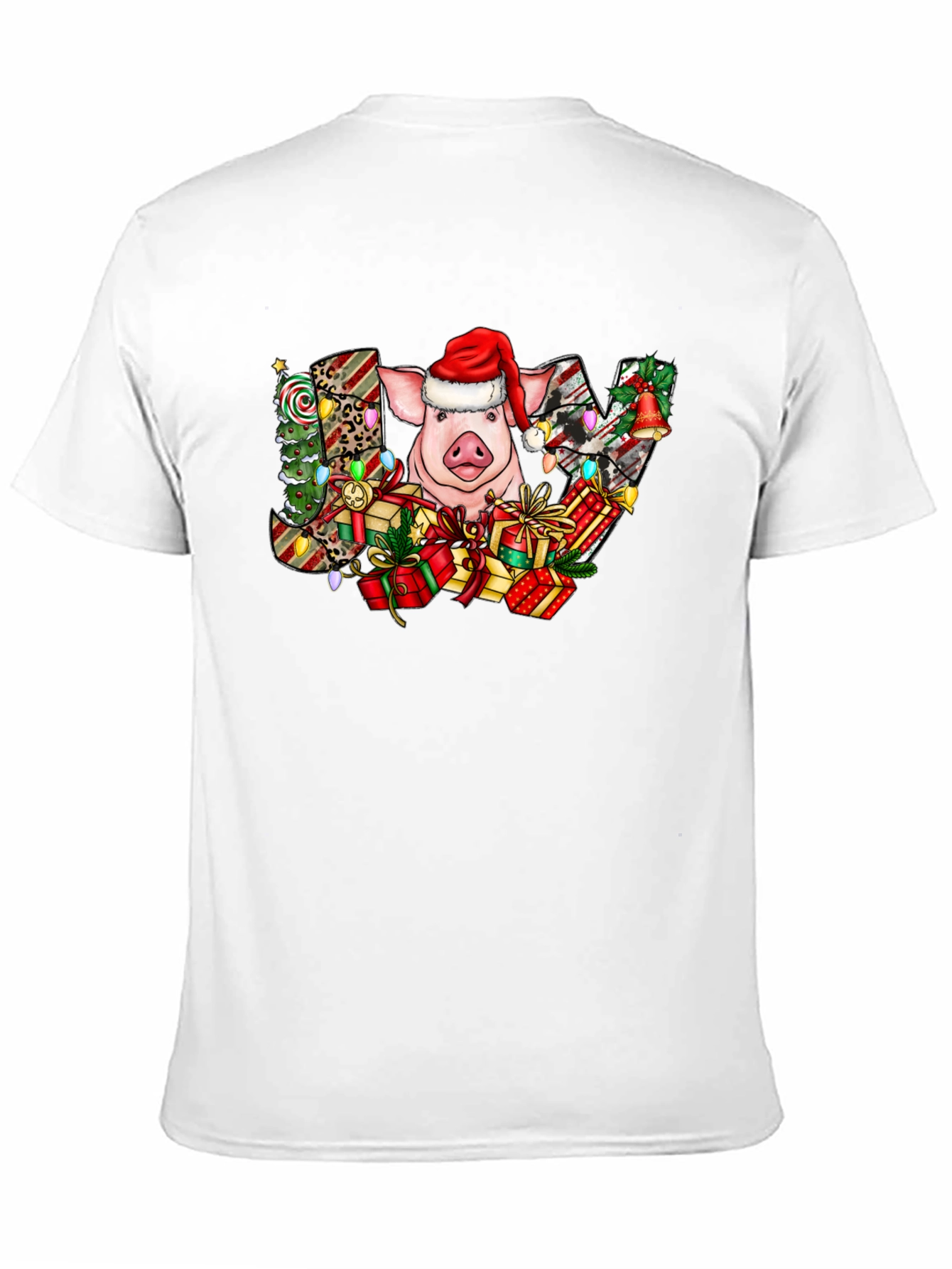 Festive Christmas Pig T-Shirt