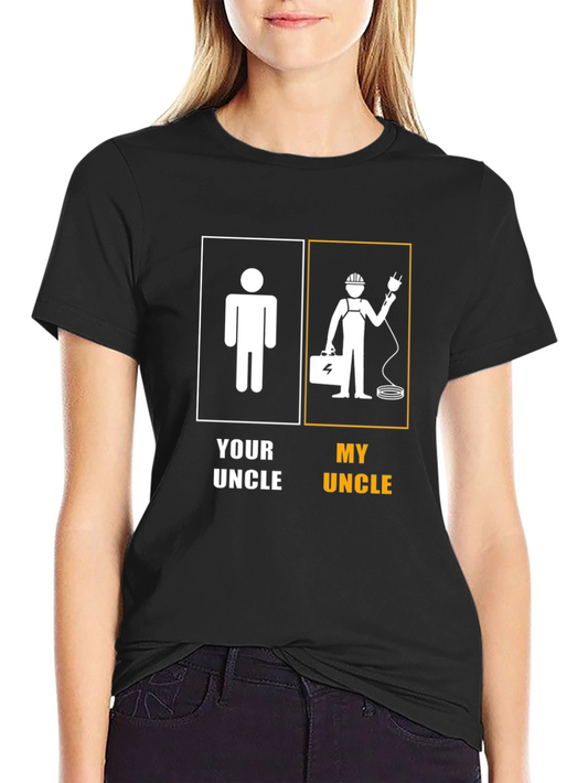Funny My Uncle Electrician T-Shirt