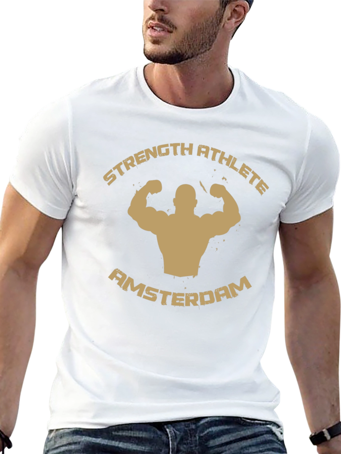 Strength Athlete Amsterdam Black T-Shirt