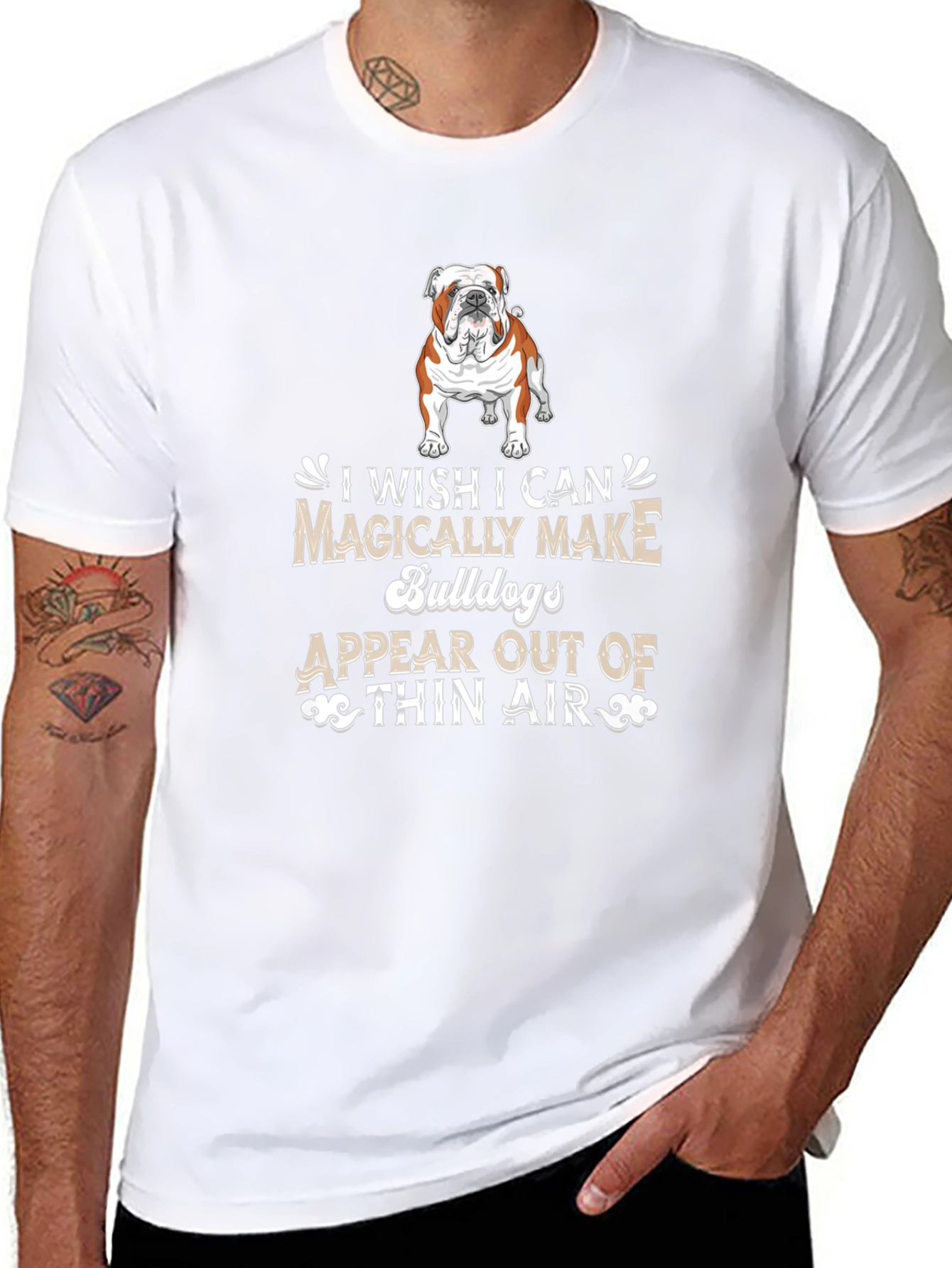 Bulldog Magically Make T-Shirt