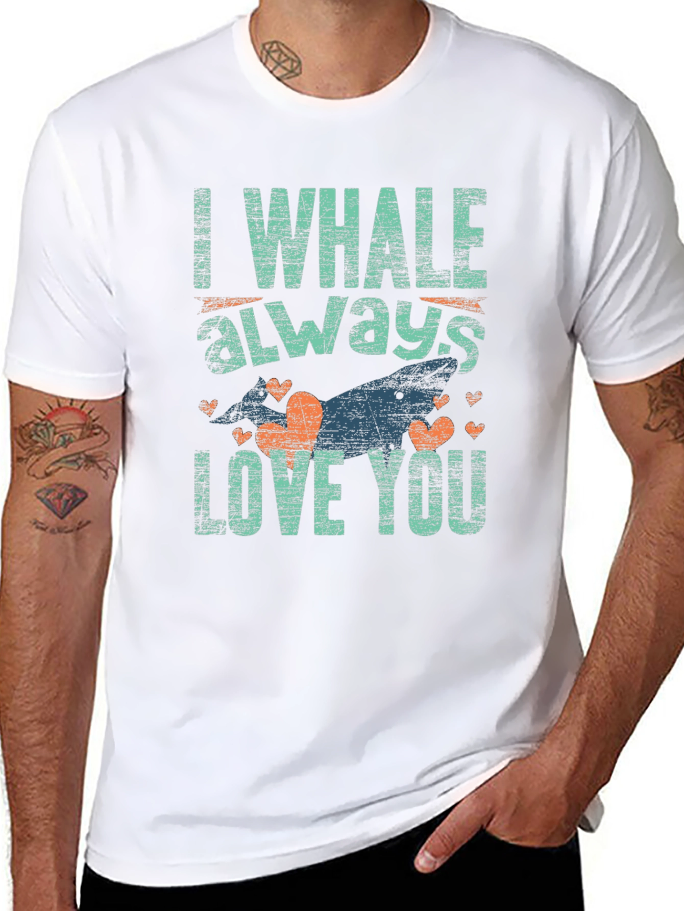I Whale Always Love You Graphic T-Shirt