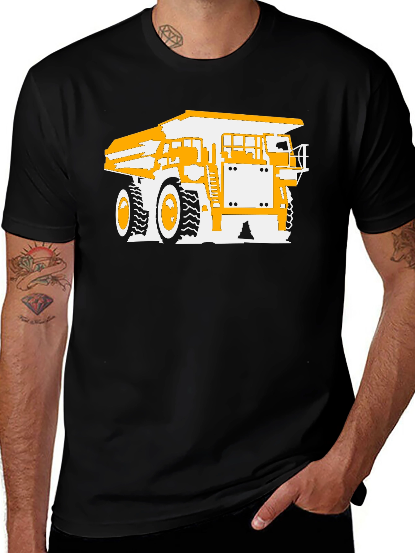 Heavy Machinery T-Shirt - Bold Graphic Tee