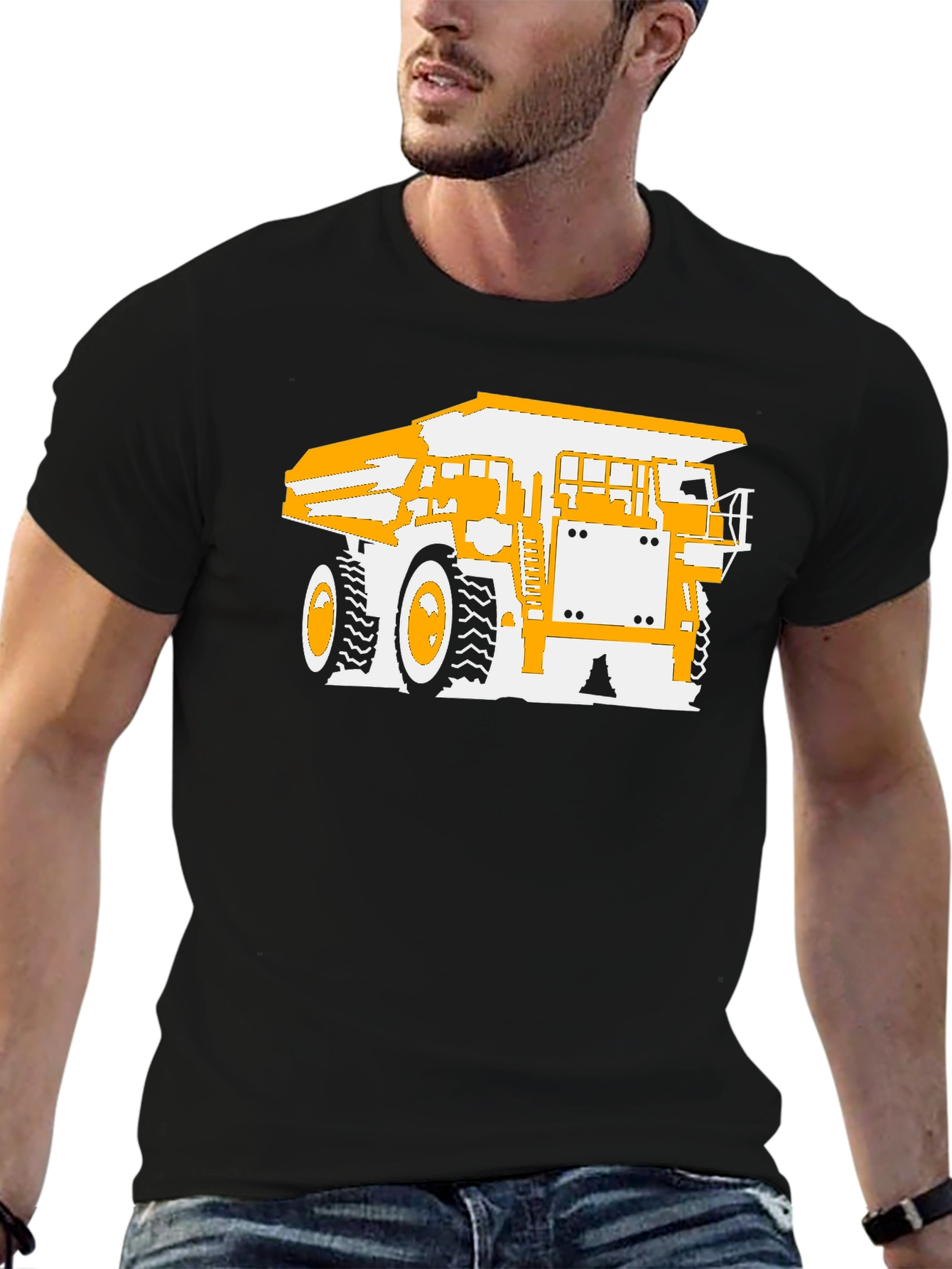 Heavy Machinery T-Shirt - Bold Graphic Tee