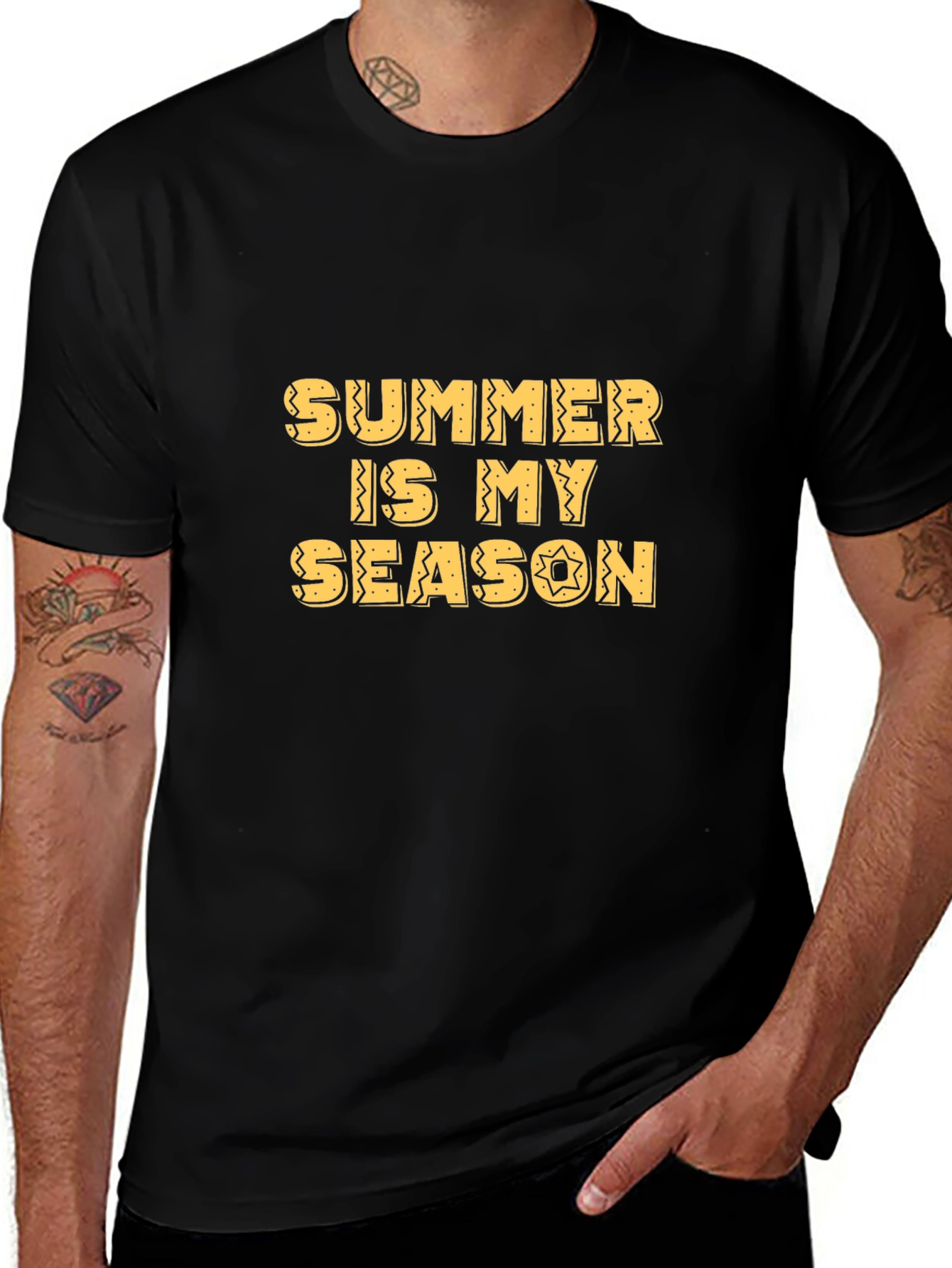 Summer Is My Season T-Shirt - Trendy Design