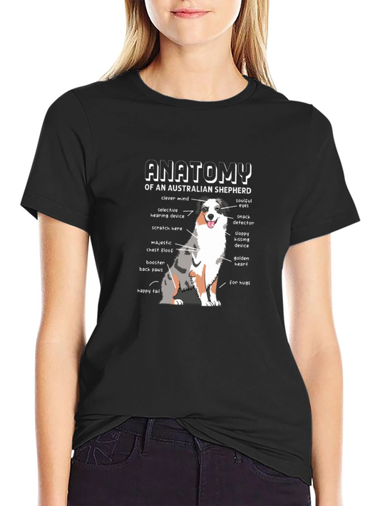 Australian Shepherd Anatomy T-Shirt