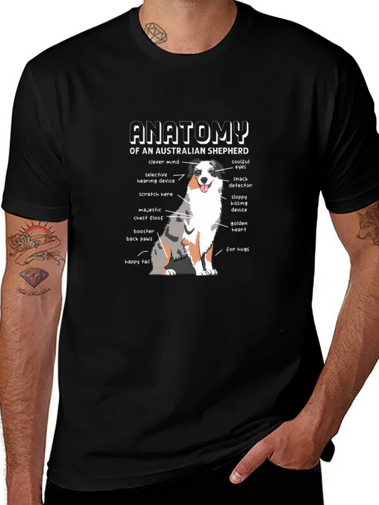 Australian Shepherd Anatomy T-Shirt