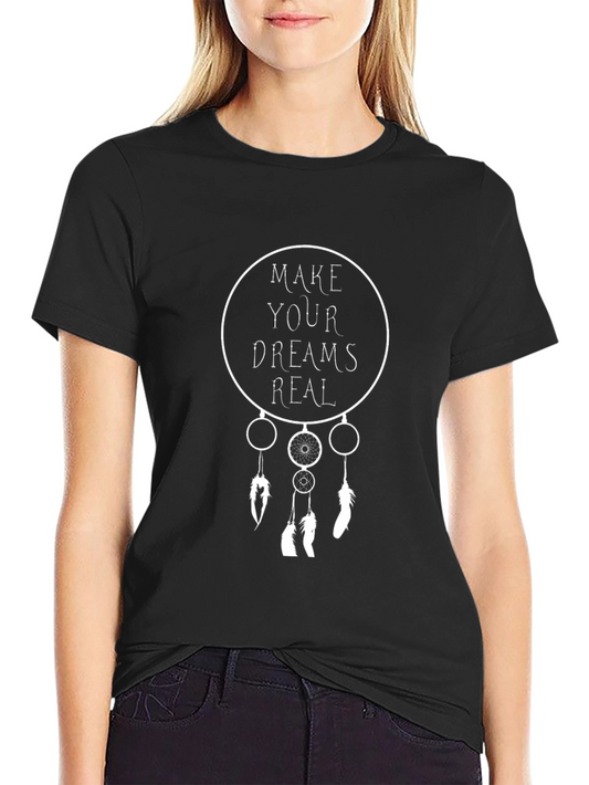 Dreamcatcher Graphic Tee - Make Your Dreams Real