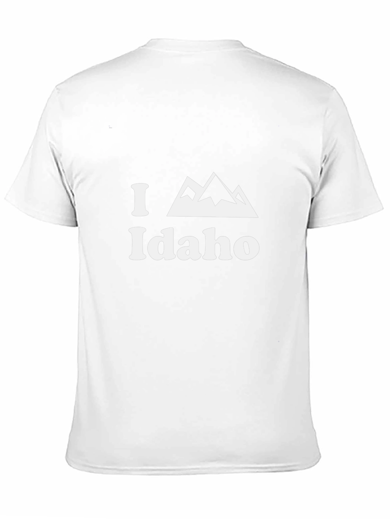 I Love Idaho Mountain Graphic T-Shirt