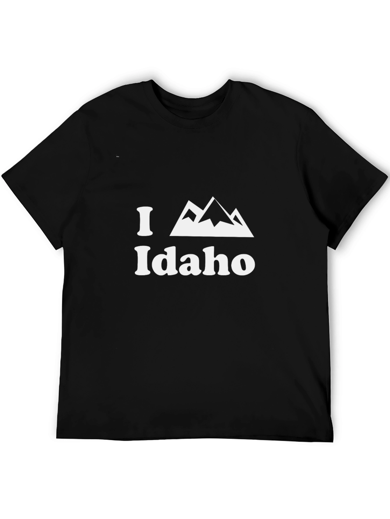 I Love Idaho Mountain Graphic T-Shirt