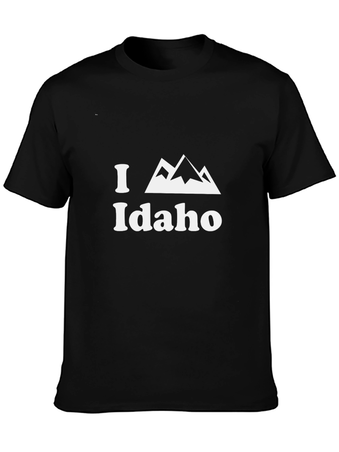 I Love Idaho Mountain Graphic T-Shirt