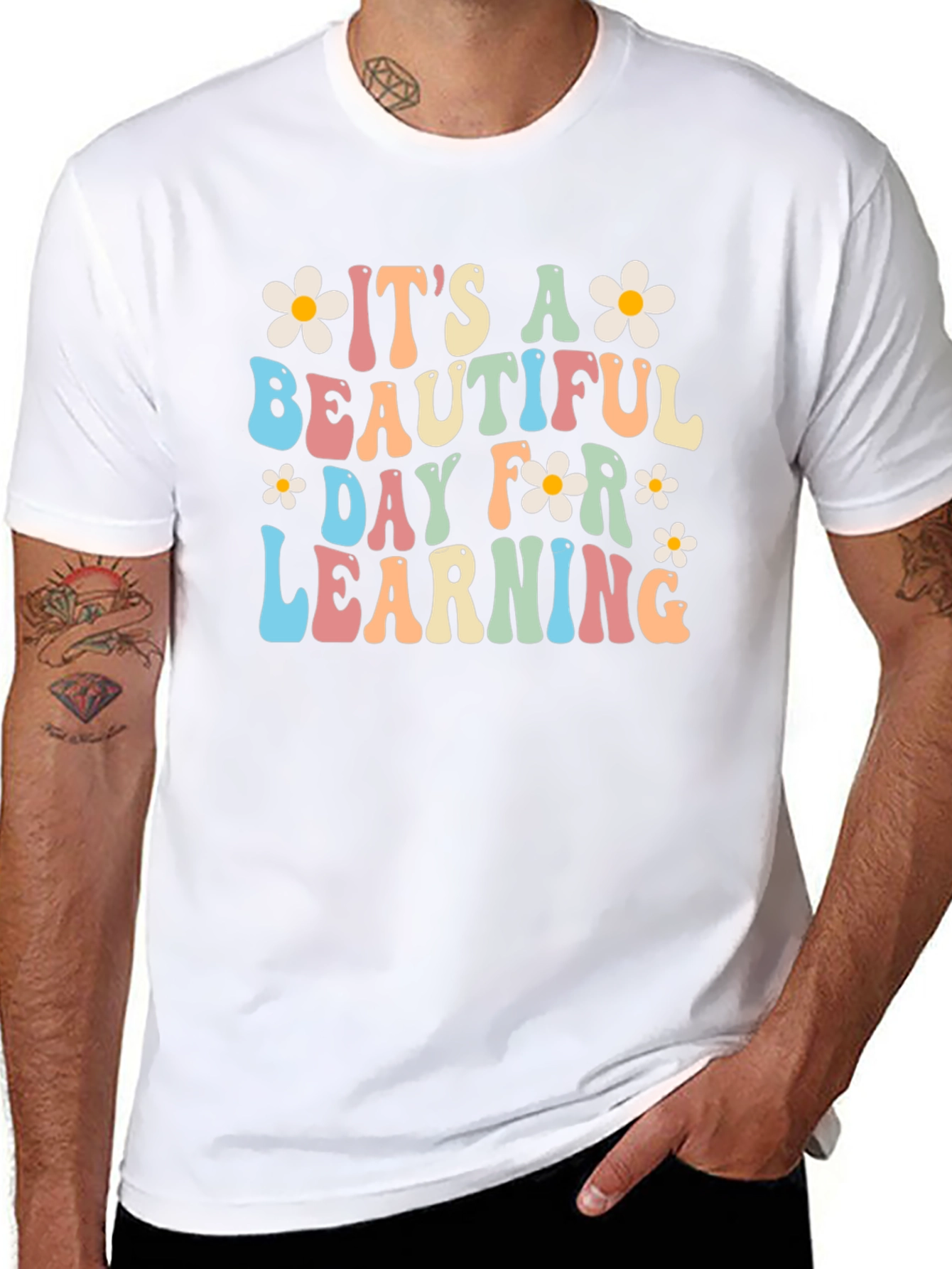Beautiful Day for Learning Graphic Tee