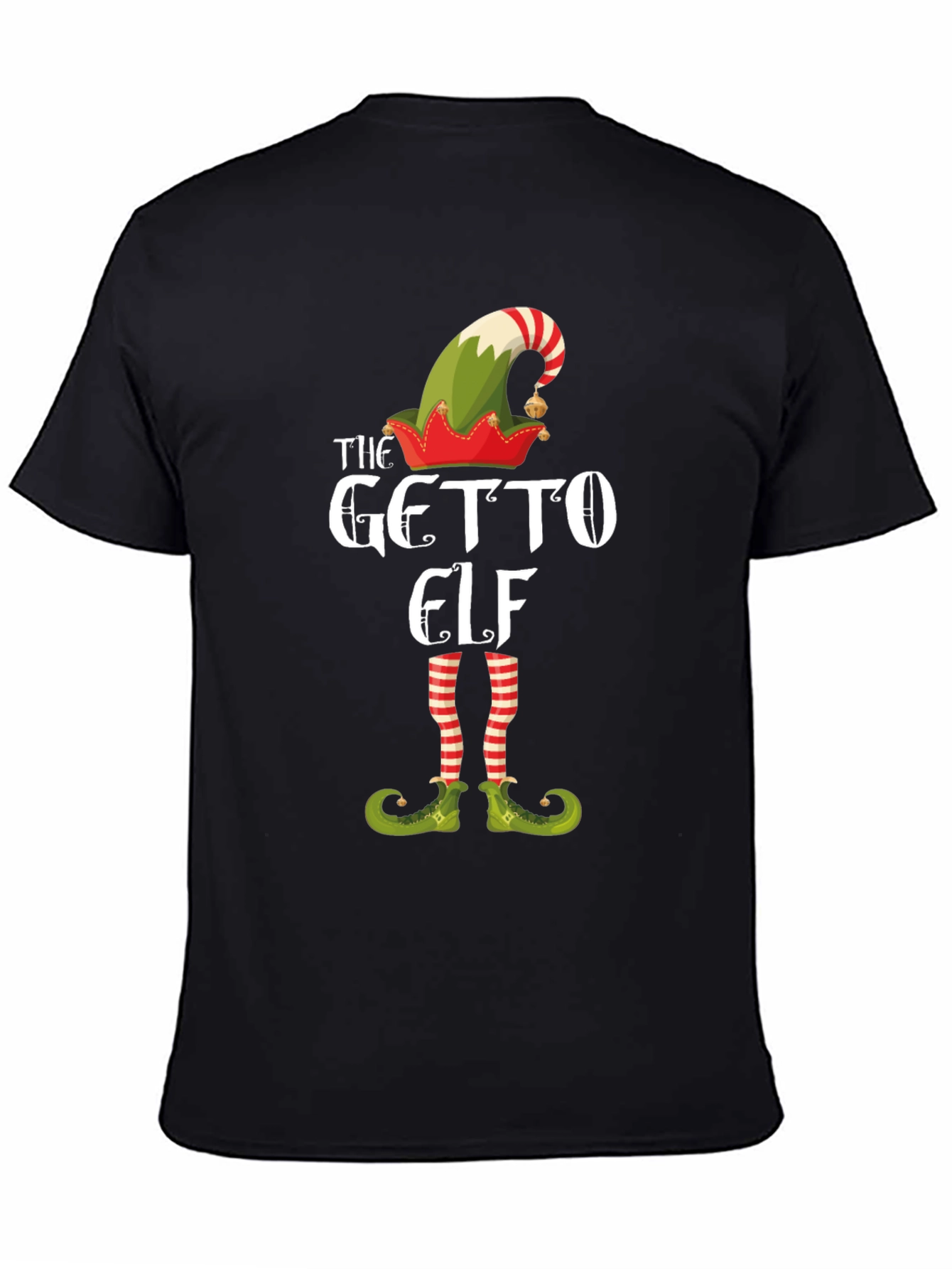 The Getto Elf Funny Christmas T-Shirt