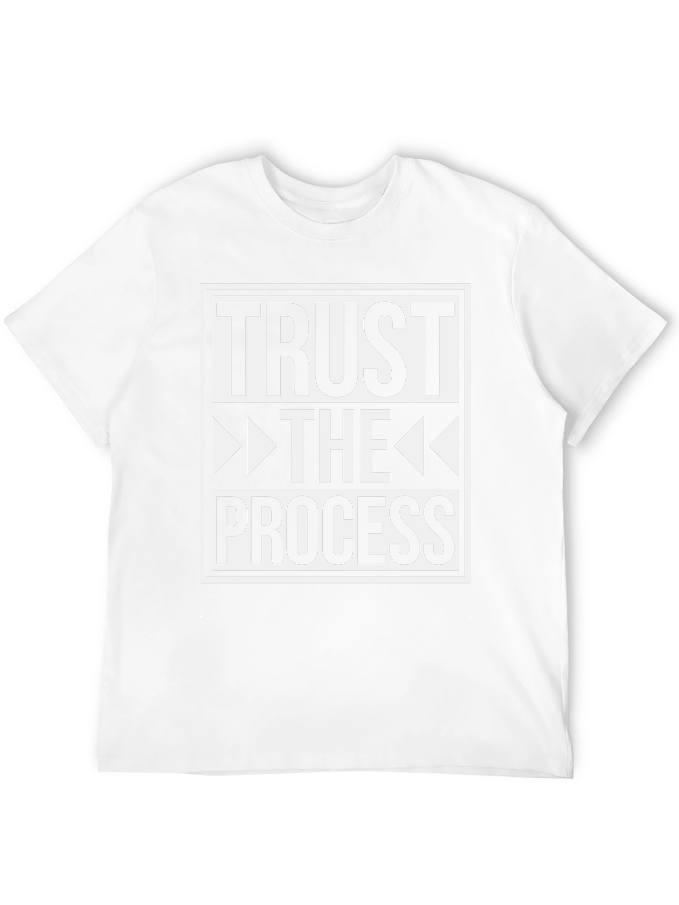 Trust the Process Graphic Tee - Black