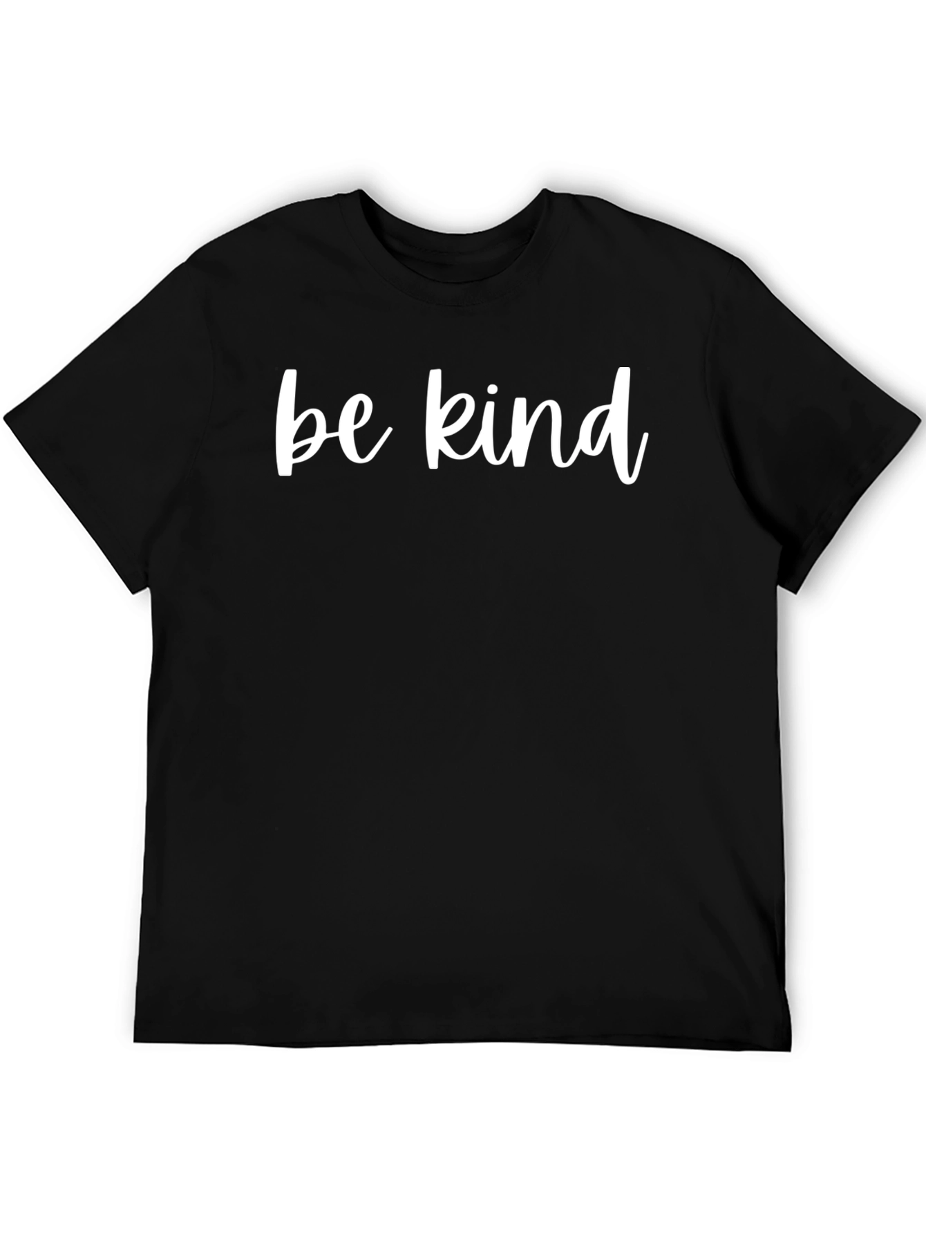 Be Kind Graphic Tee - Soft Black T-Shirt